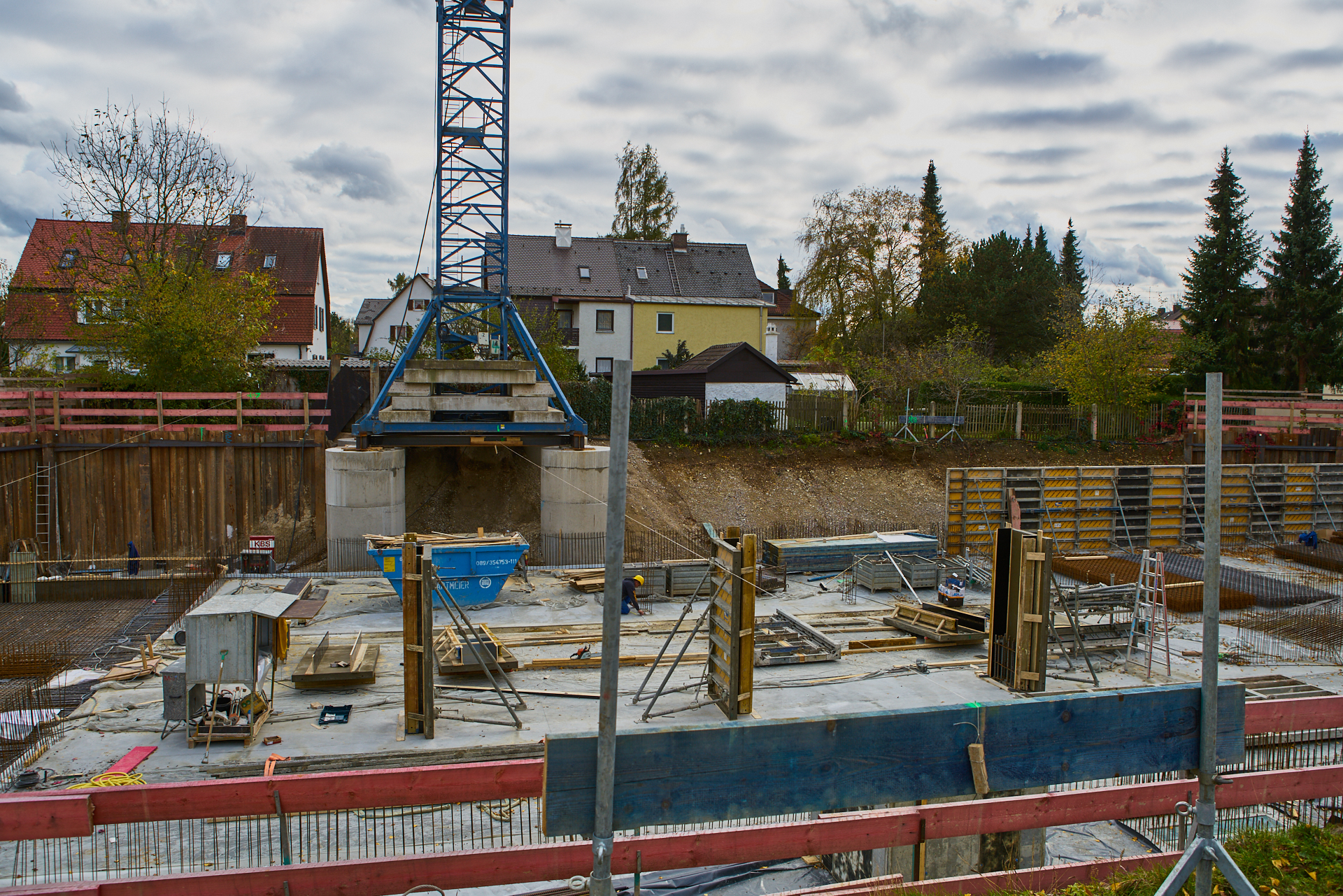 Baustelle Maikäfersiedlung in Neuperlach 24.10.2017 Photographer: Gelbmann