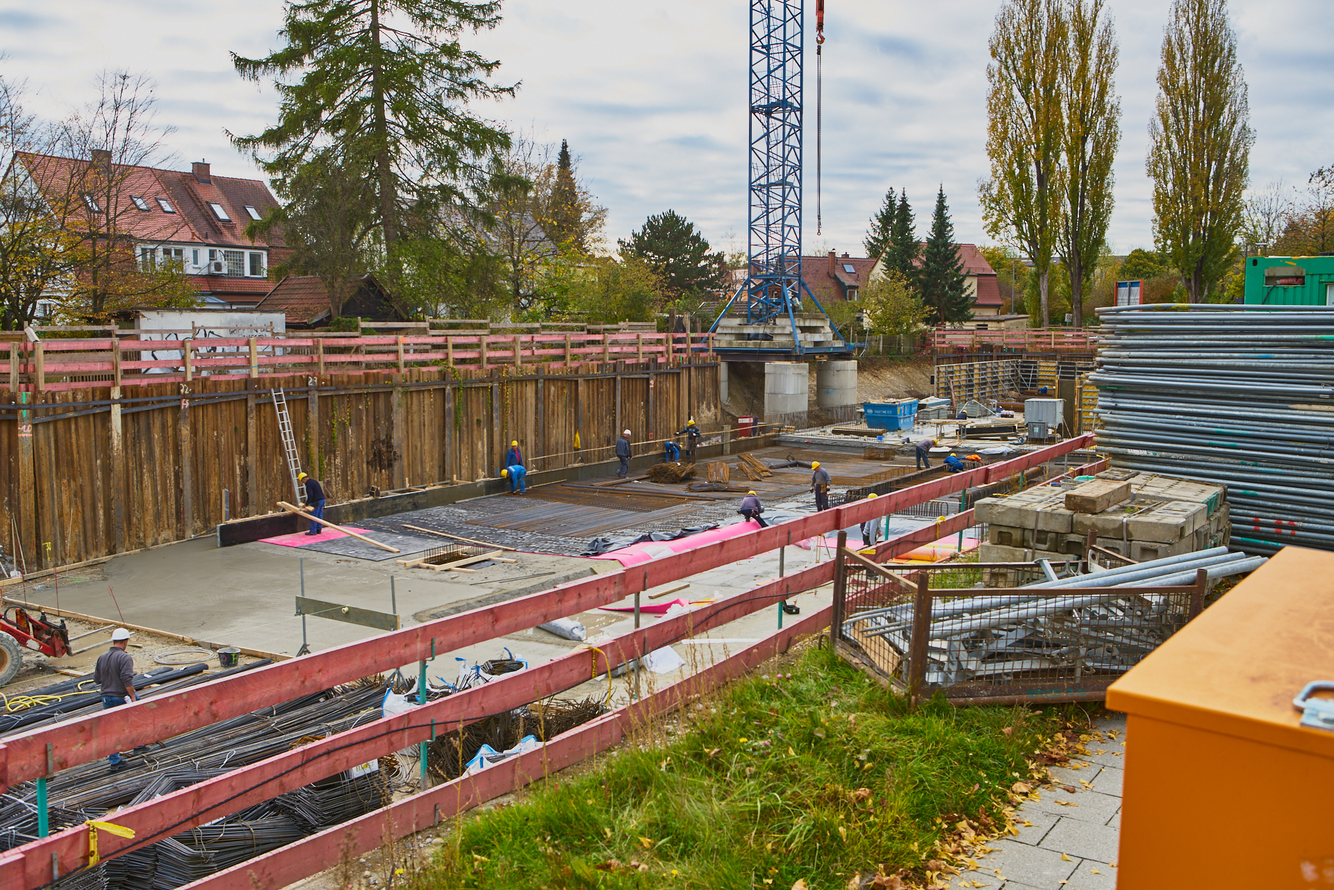 Baustelle Maikäfersiedlung in Neuperlach 24.10.2017 Photographer: Gelbmann