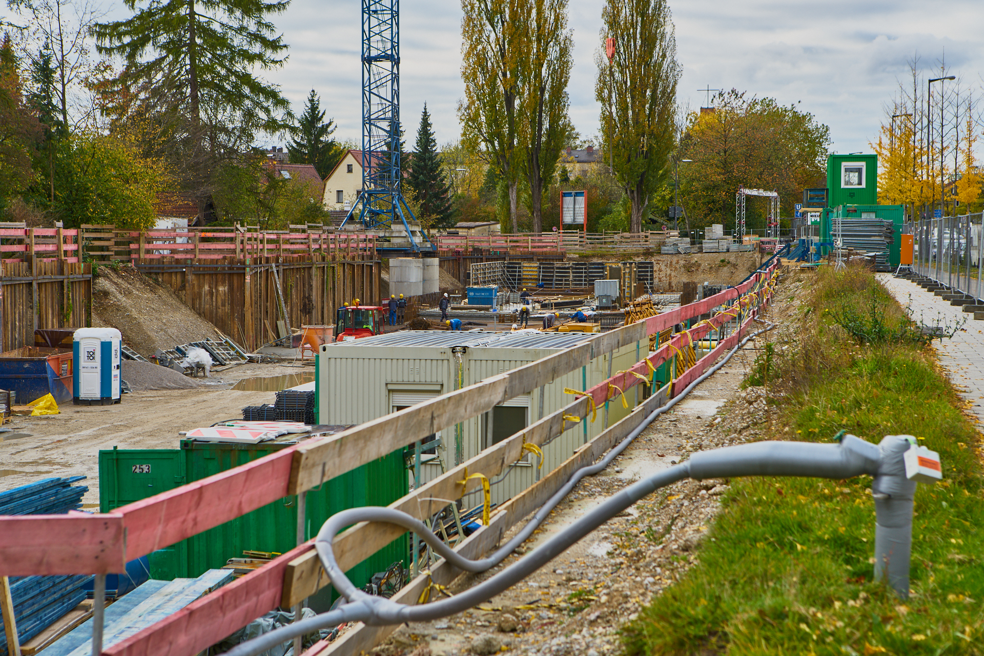 Baustelle Maikäfersiedlung in Neuperlach 24.10.2017 Photographer: Gelbmann