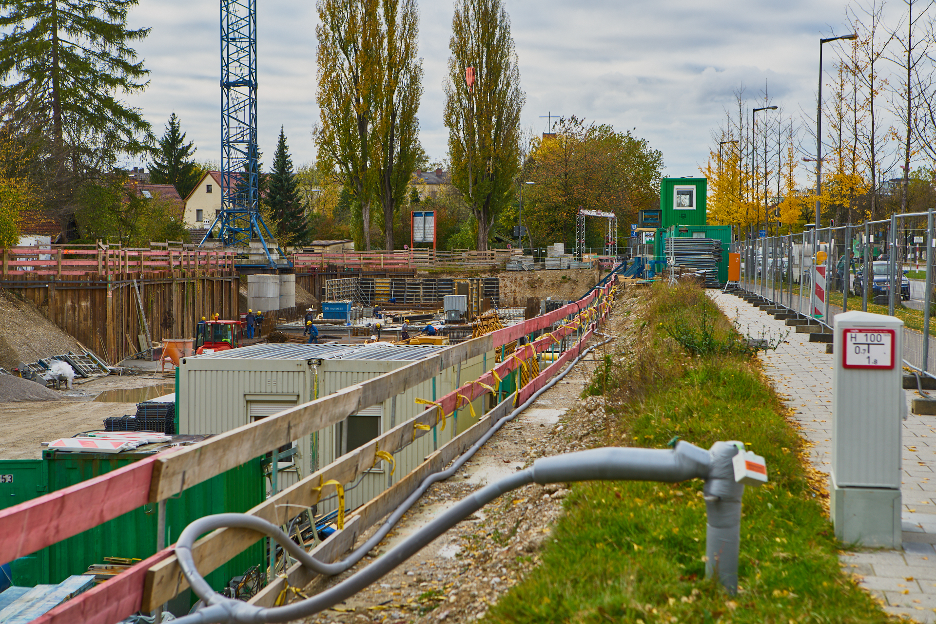 Baustelle Maikäfersiedlung in Neuperlach 24.10.2017 Photographer: Gelbmann