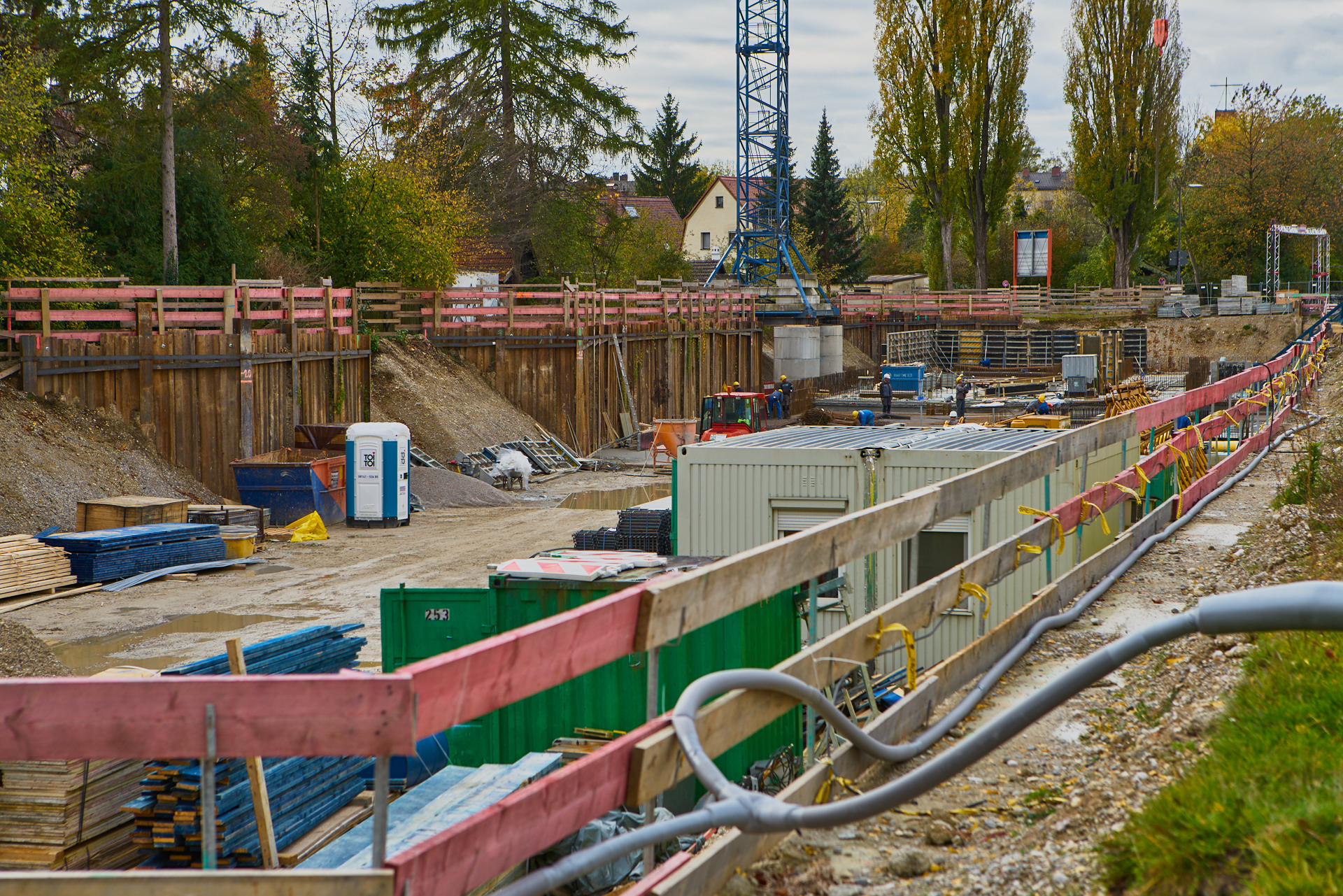 Baustelle Maikäfersiedlung in Neuperlach 24.10.2017 Photographer: Gelbmann