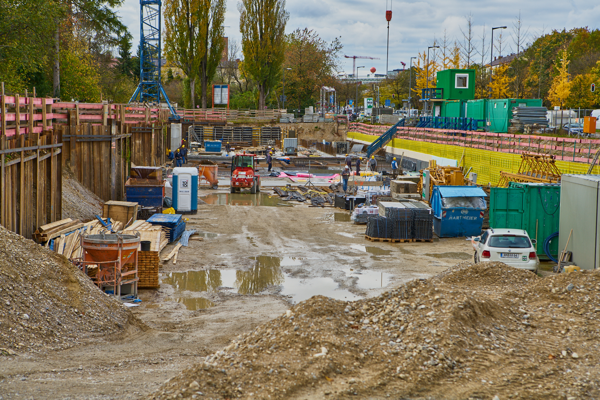 Baustelle Maikäfersiedlung in Neuperlach 24.10.2017 Photographer: Gelbmann