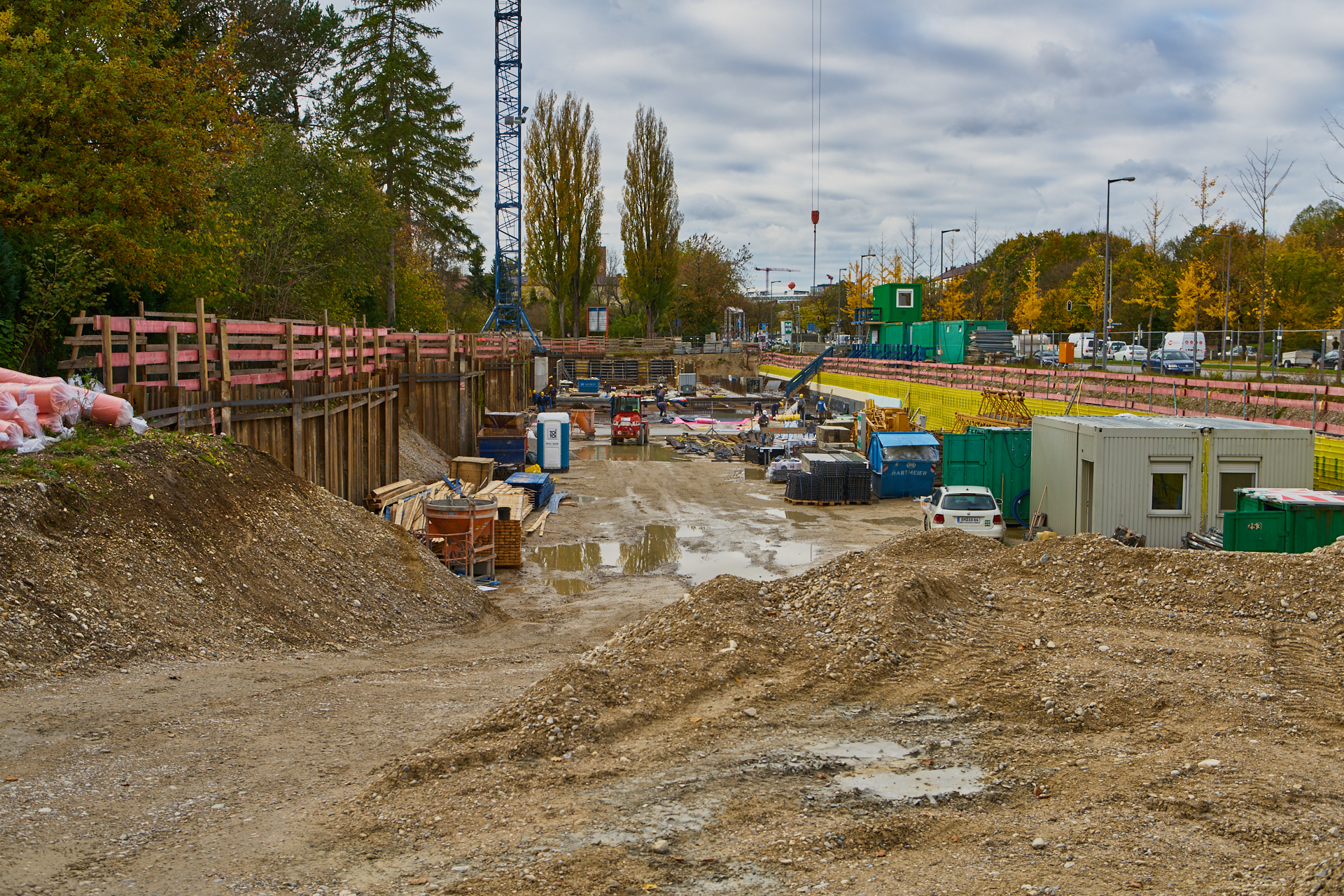 Baustelle Maikäfersiedlung in Neuperlach 24.10.2017 Photographer: Gelbmann