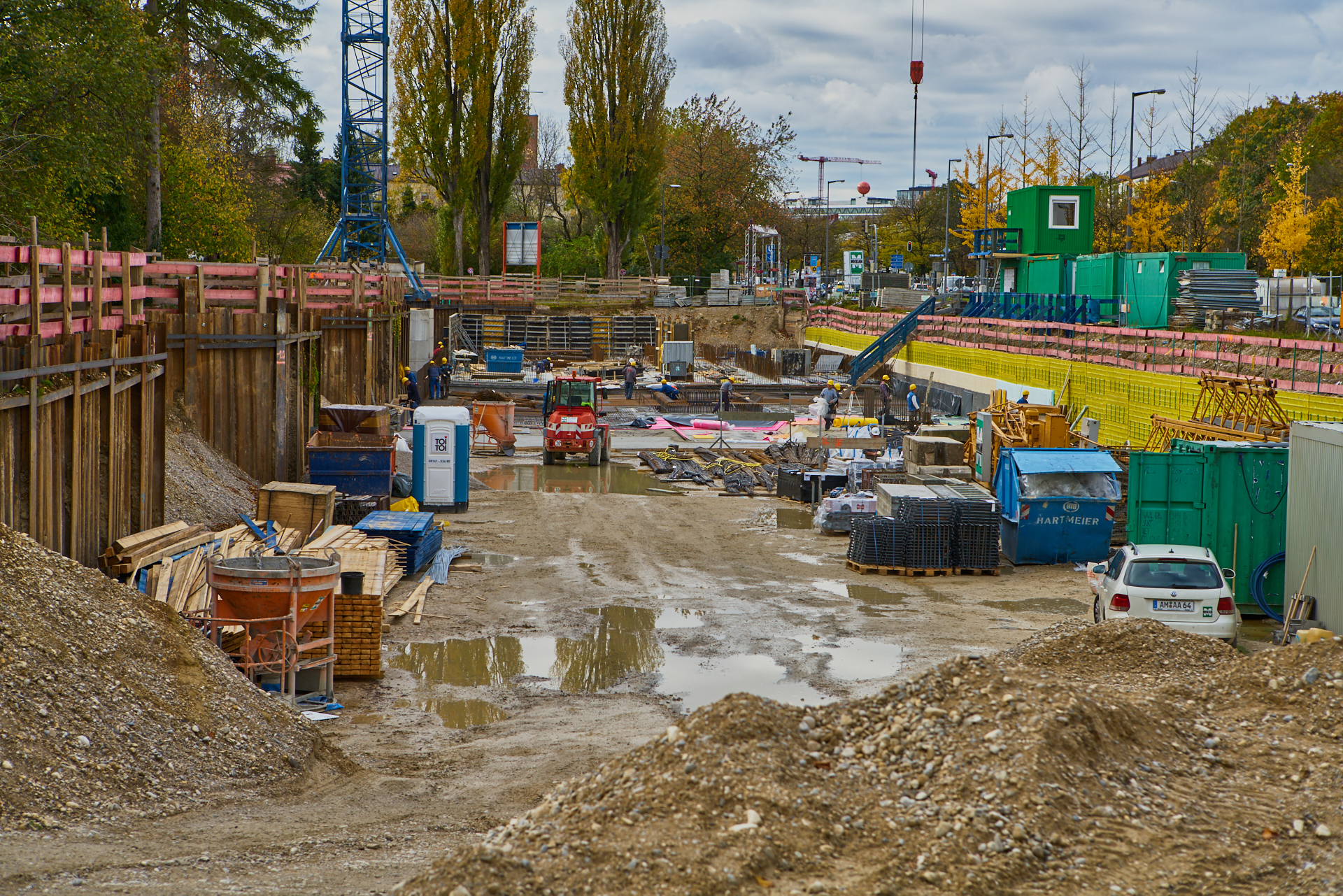 Baustelle Maikäfersiedlung in Neuperlach 24.10.2017 Photographer: Gelbmann