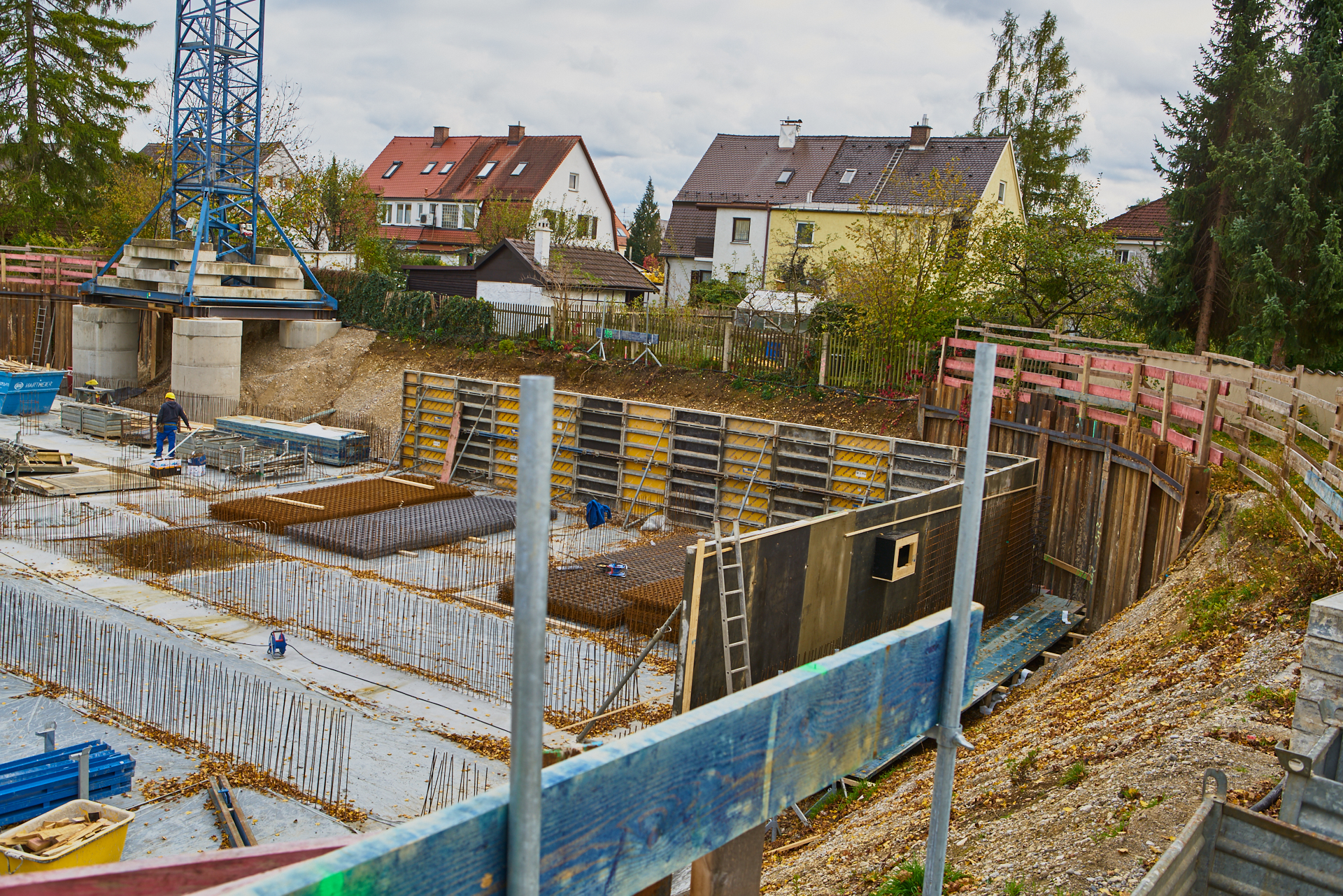Baustelle Maikäfersiedlung in Neuperlach 24.10.2017 Photographer: Gelbmann