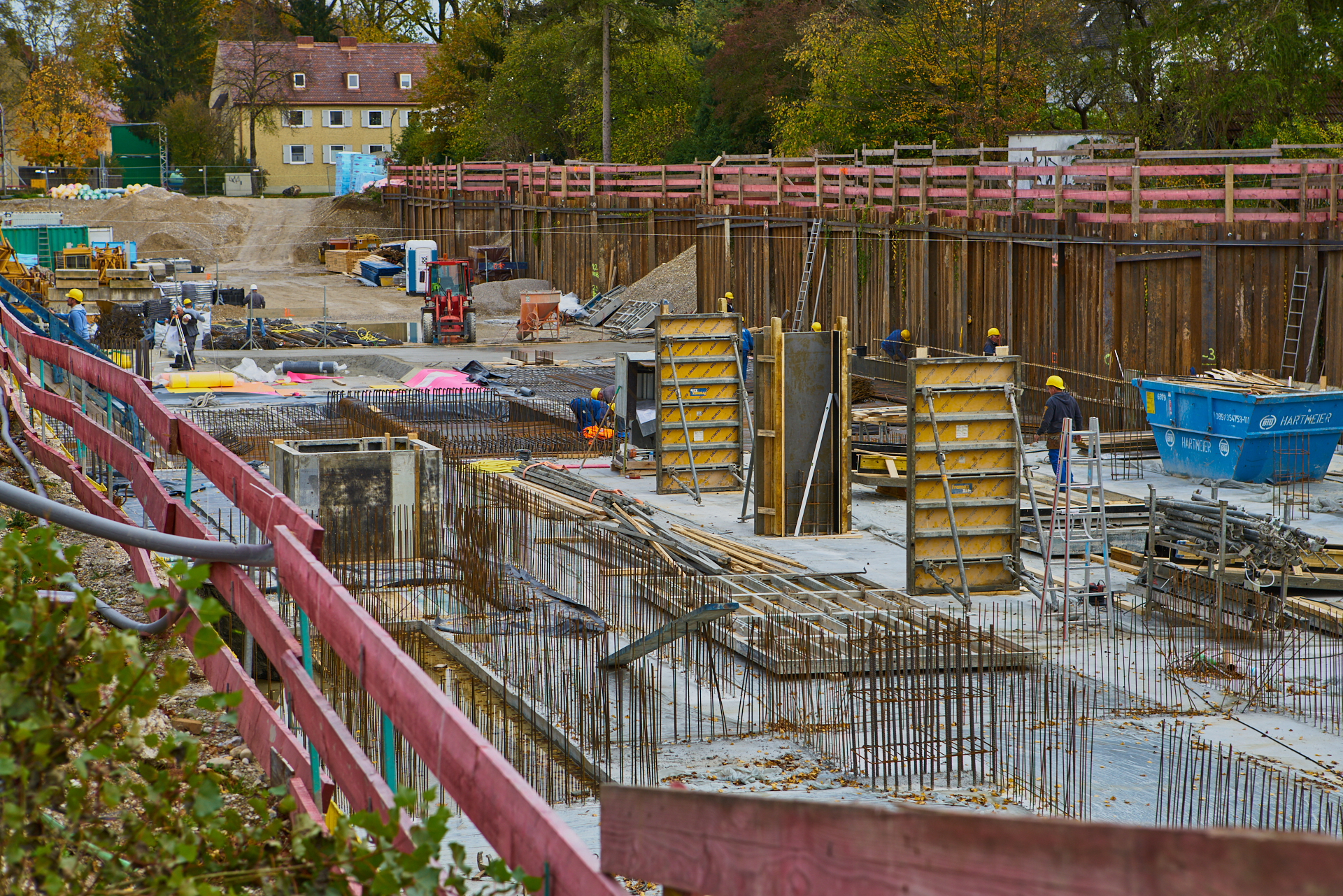 Baustelle Maikäfersiedlung in Neuperlach 24.10.2017 Photographer: Gelbmann