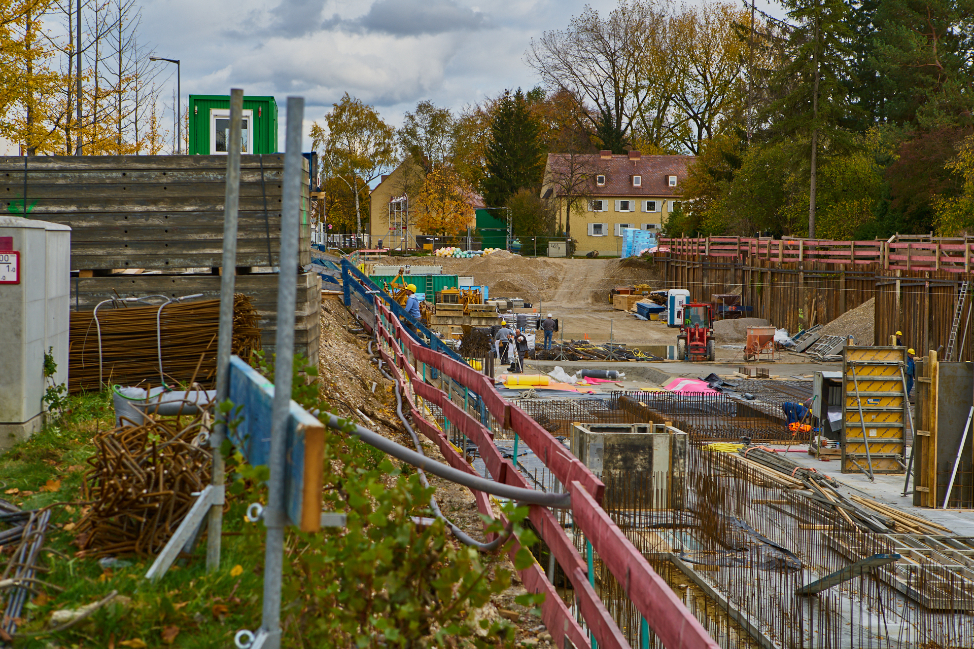 Baustelle Maikäfersiedlung in Neuperlach 24.10.2017 Photographer: Gelbmann