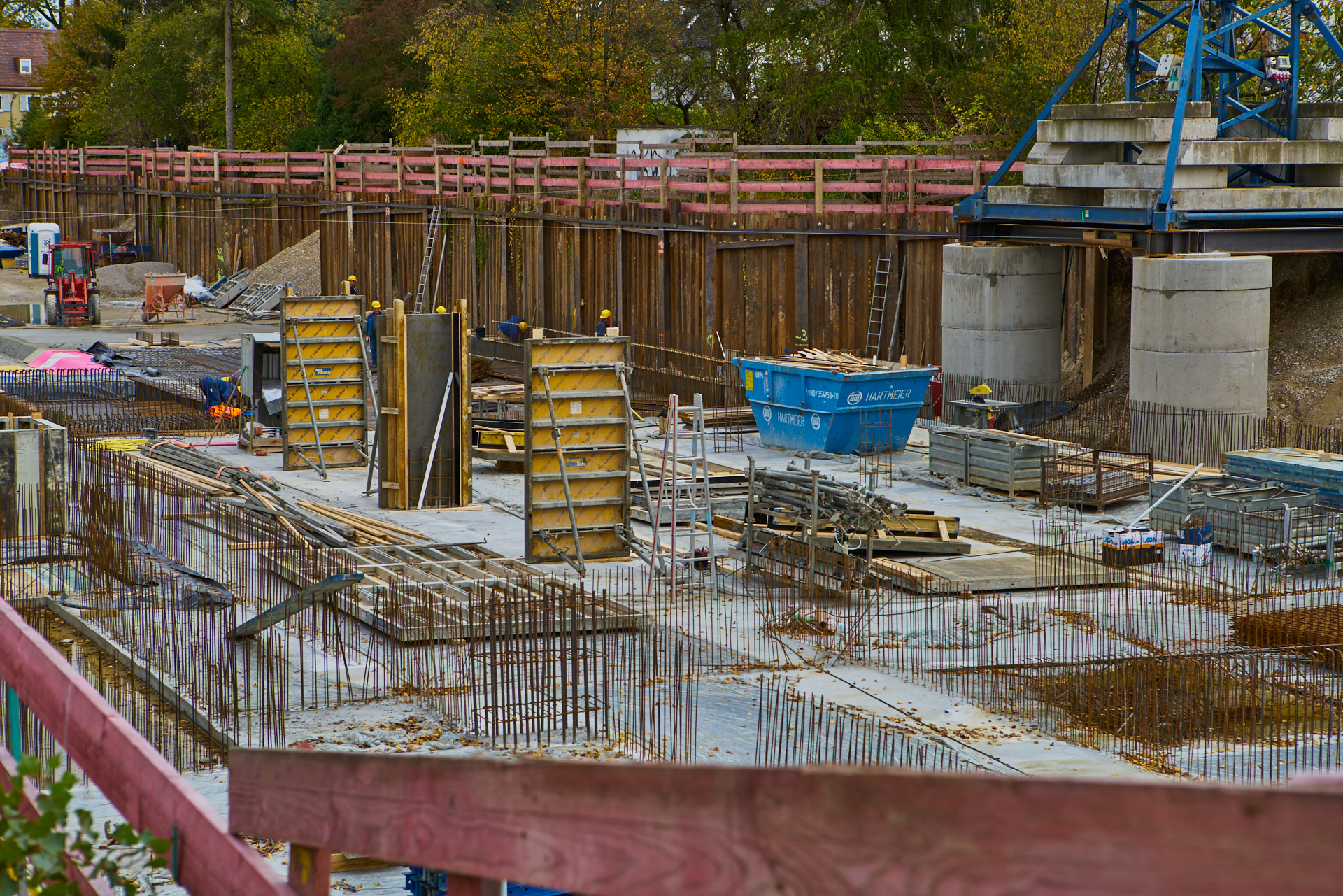 Baustelle Maikäfersiedlung in Neuperlach 24.10.2017 Photographer: Gelbmann