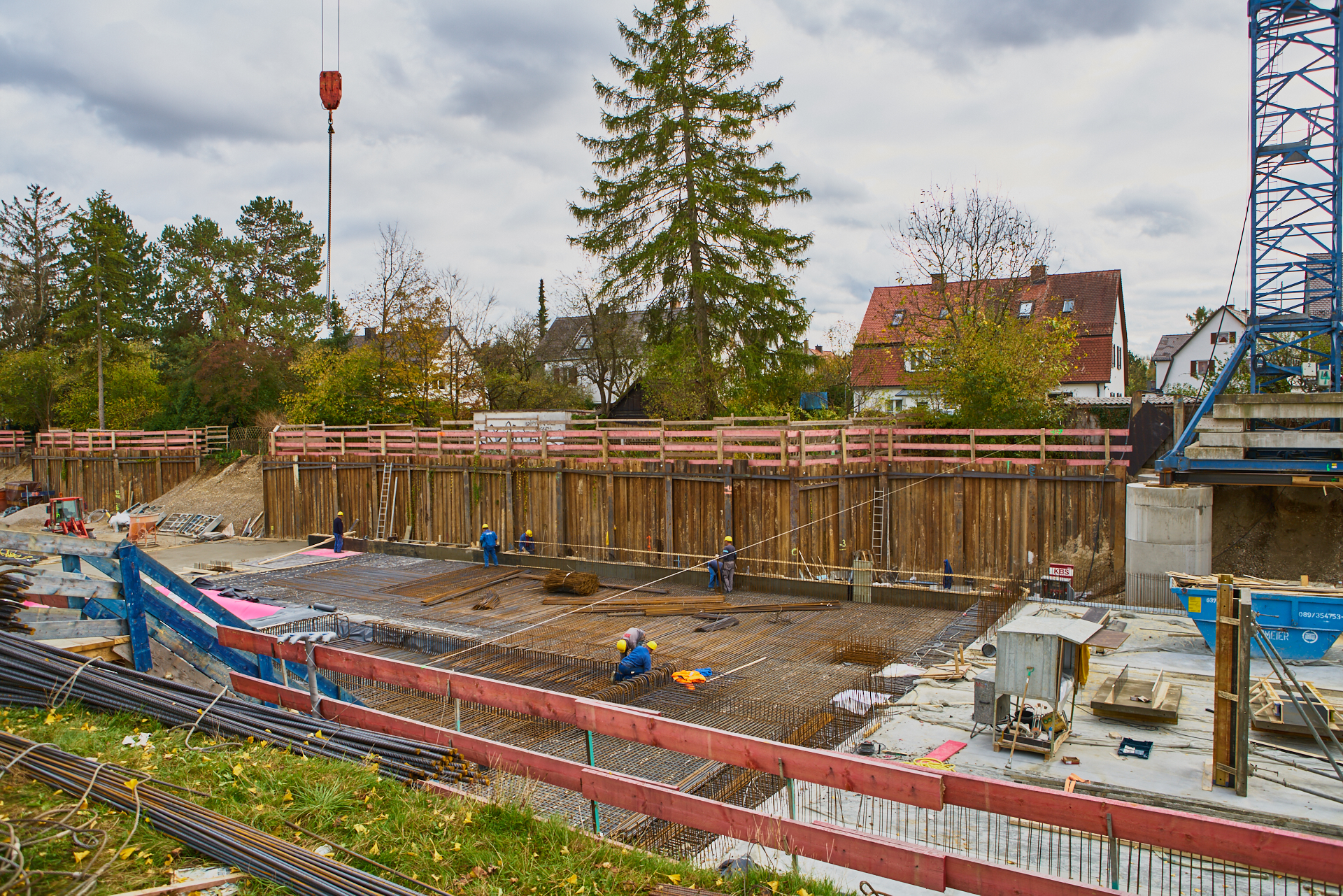 Baustelle Maikäfersiedlung in Neuperlach 24.10.2017 Photographer: Gelbmann