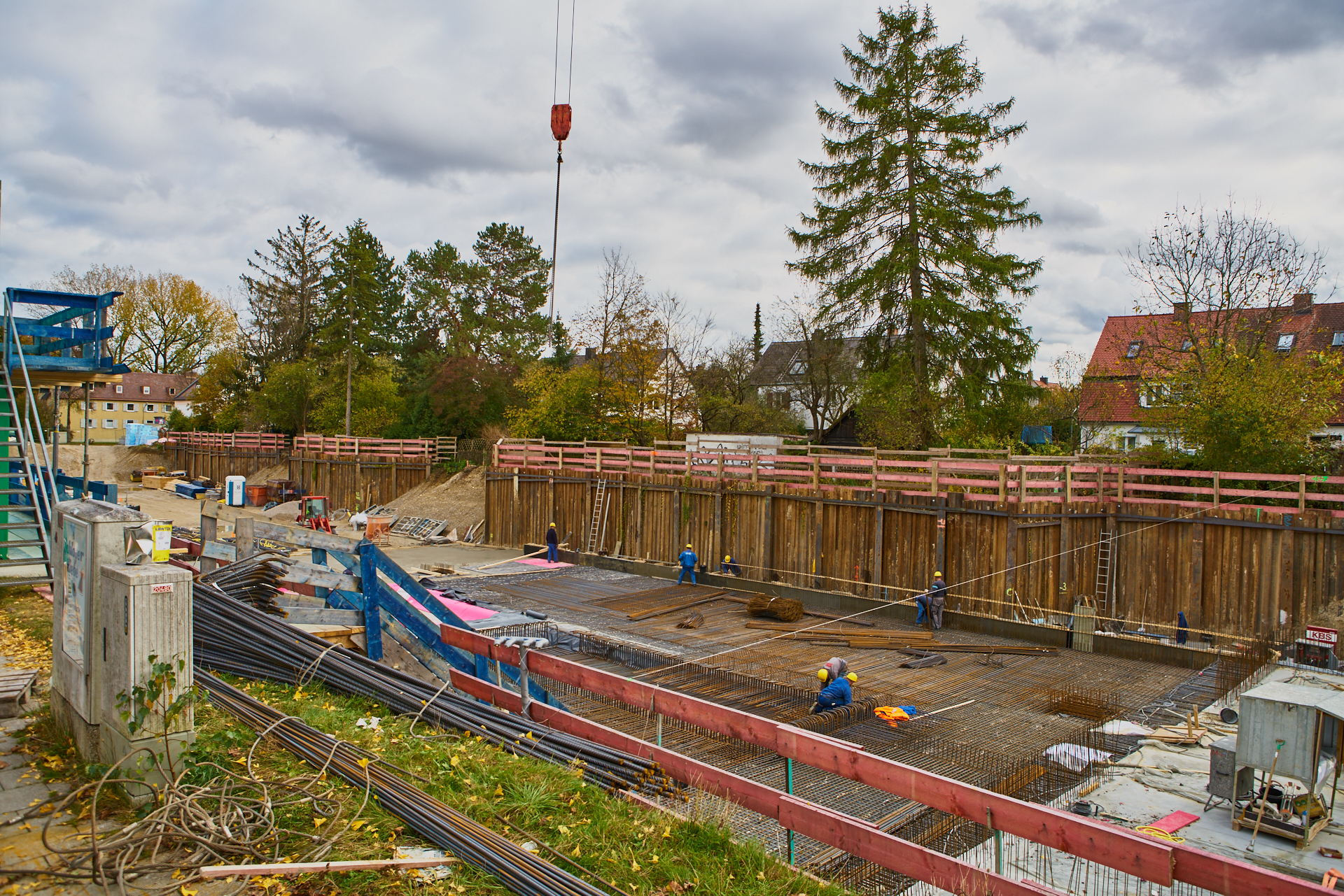 Baustelle Maikäfersiedlung in Neuperlach 24.10.2017 Photographer: Gelbmann
