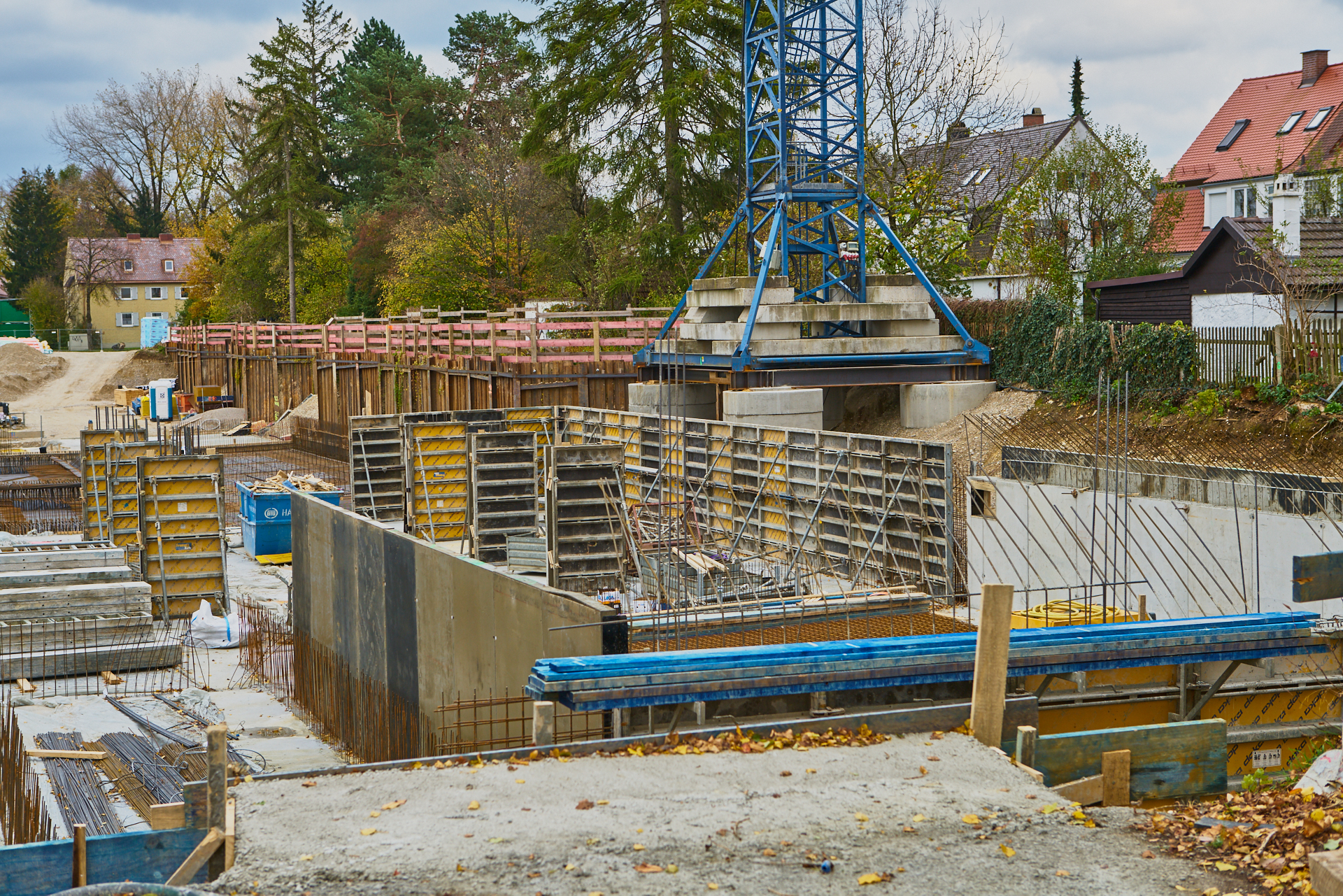 Baustelle Maikäfersiedlung in Neuperlach 28.10.2017 Photographer: Gelbmann