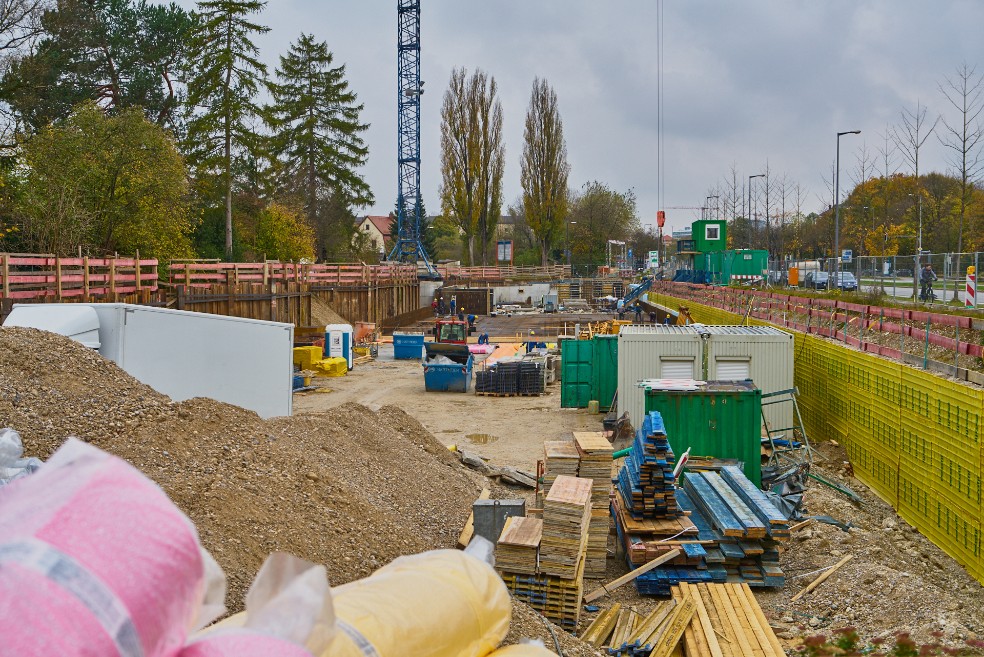 Baustelle Maikäfersiedlung in Neuperlach 03.11.2017 Photographer: Gelbmann