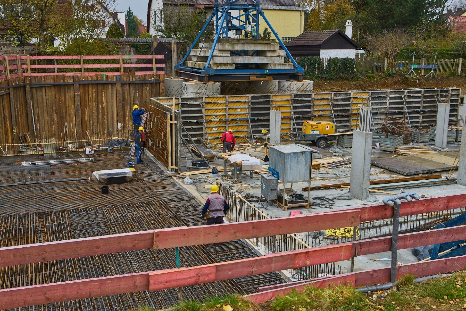 Baustelle Maikäfersiedlung in Neuperlach 03.11.2017 Photographer: Gelbmann