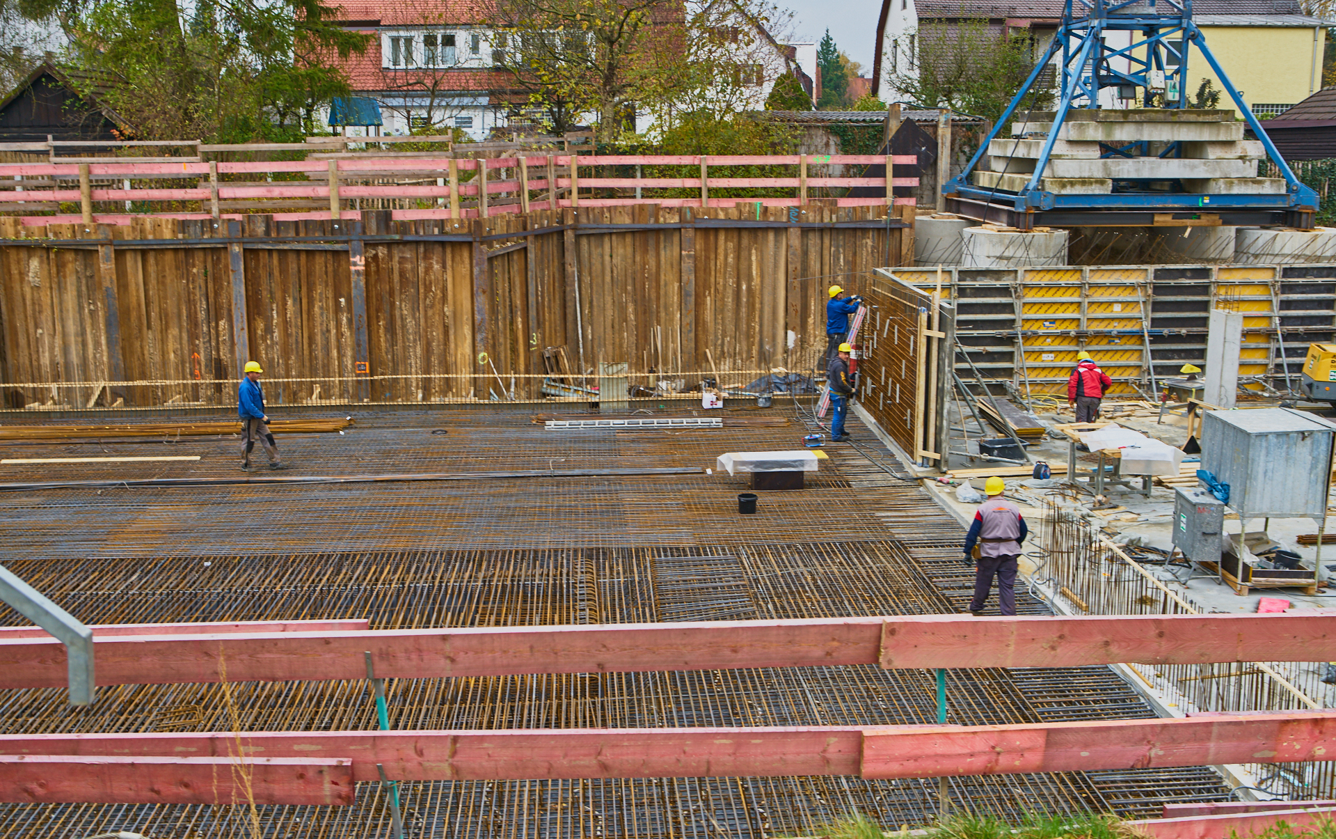 Baustelle Maikäfersiedlung in Neuperlach 03.11.2017 Photographer: Gelbmann
