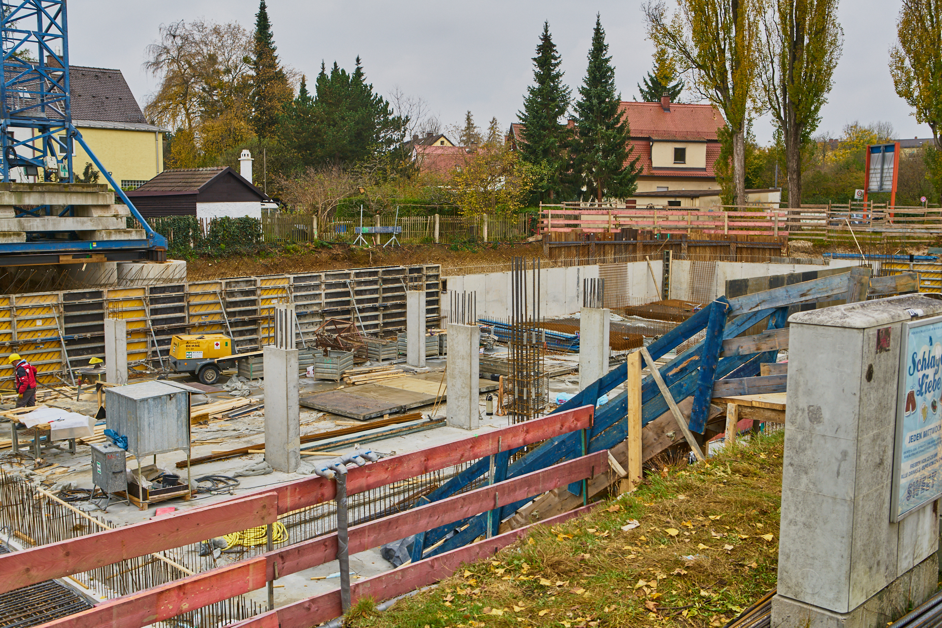 Baustelle Maikäfersiedlung in Neuperlach 03.11.2017 Photographer: Gelbmann