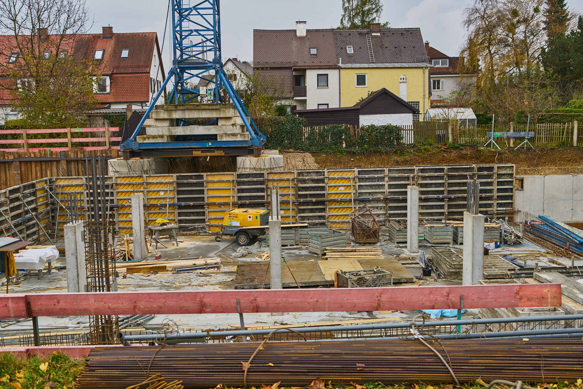 Baustelle Maikäfersiedlung in Neuperlach 03.11.2017 Photographer: Gelbmann