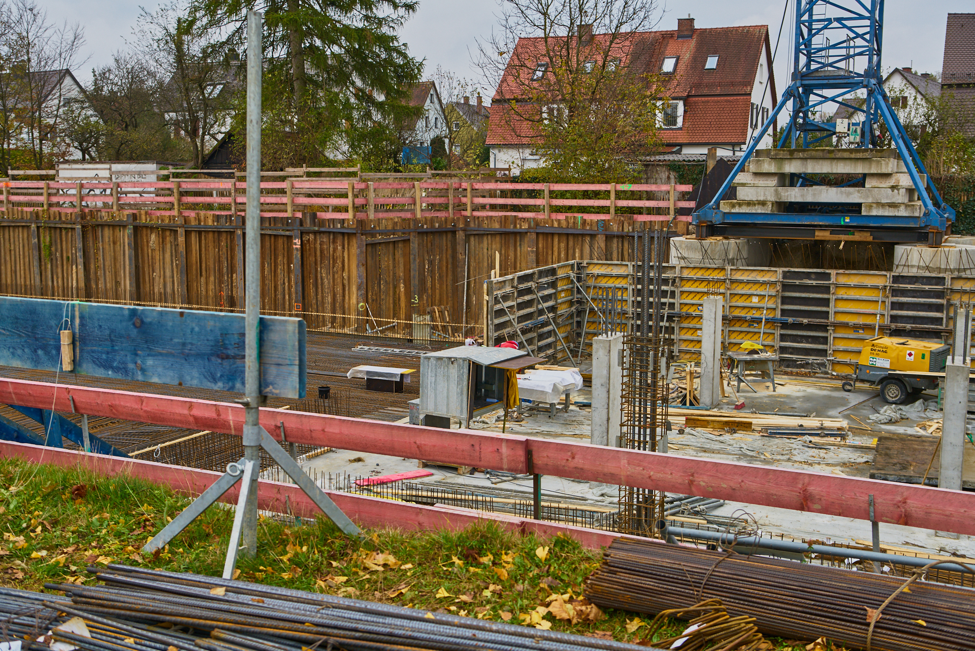 Baustelle Maikäfersiedlung in Neuperlach 03.11.2017 Photographer: Gelbmann