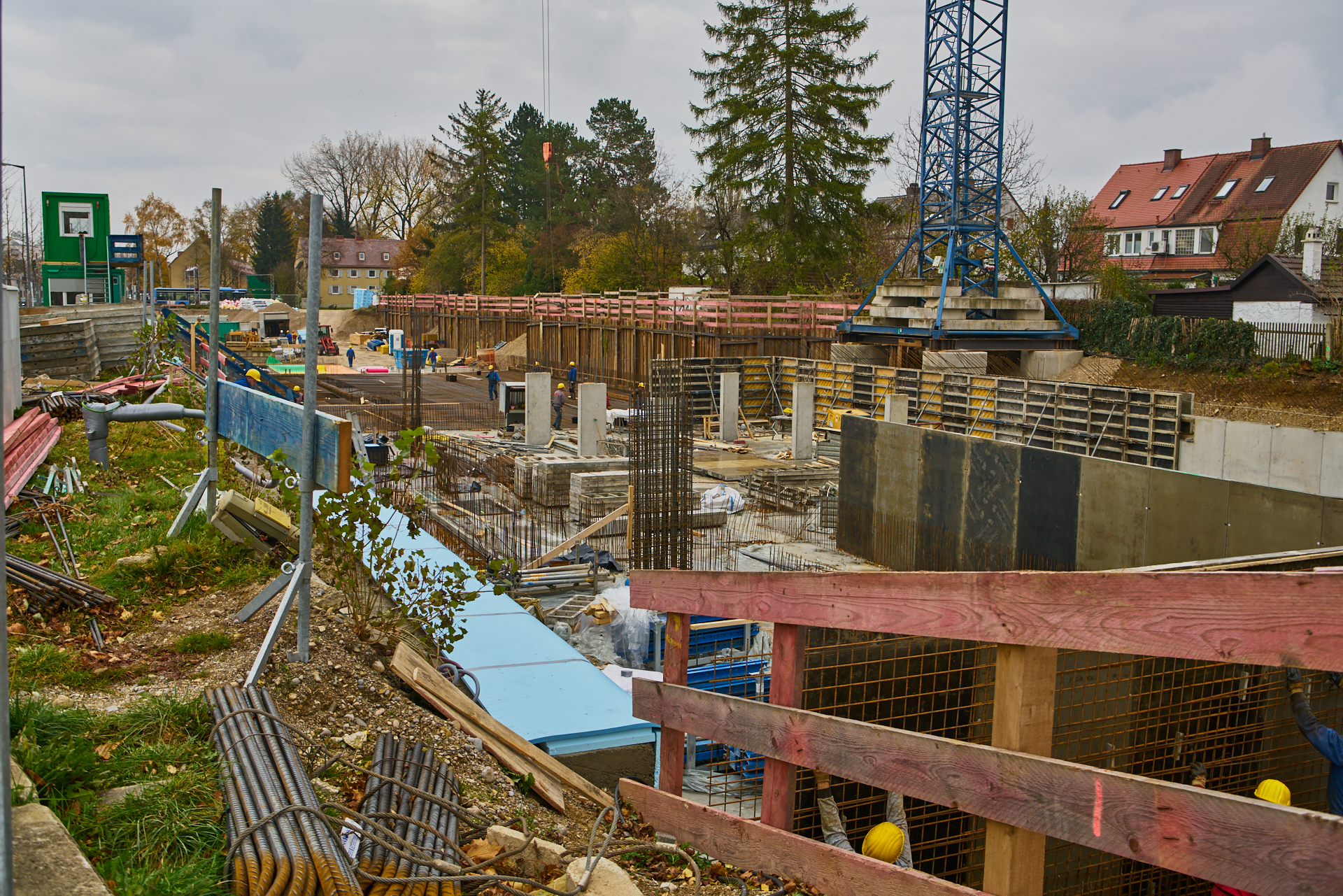 Baustelle Maikäfersiedlung in Neuperlach 03.11.2017 Photographer: Gelbmann