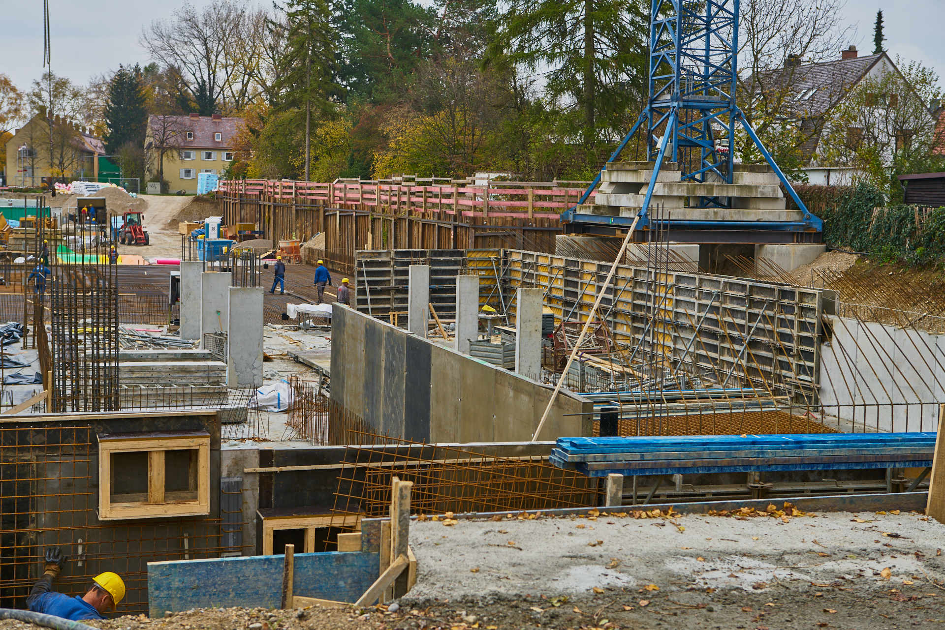 Baustelle Maikäfersiedlung in Neuperlach 03.11.2017 Photographer: Gelbmann