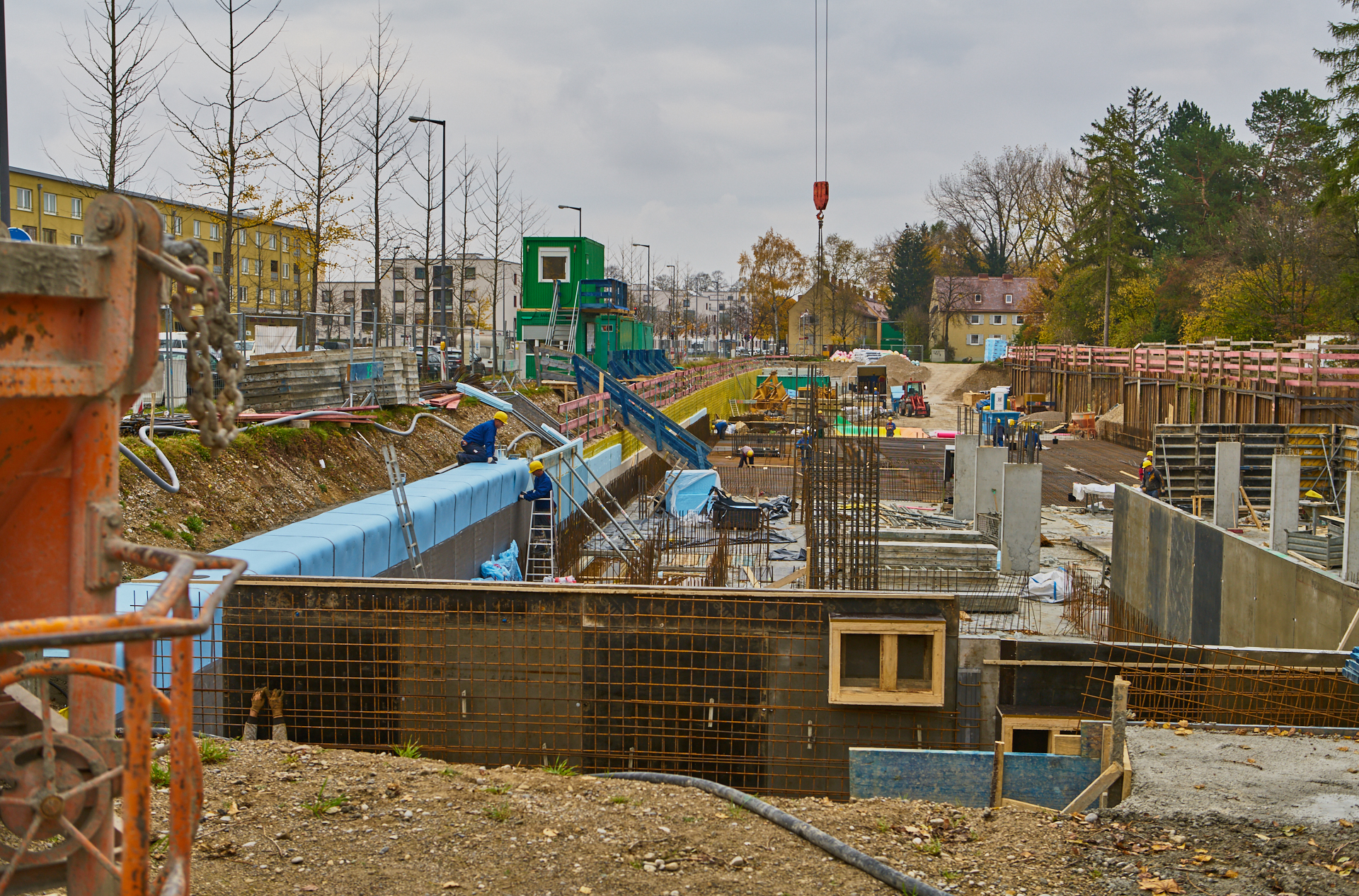 Baustelle Maikäfersiedlung in Neuperlach 03.11.2017 Photographer: Gelbmann