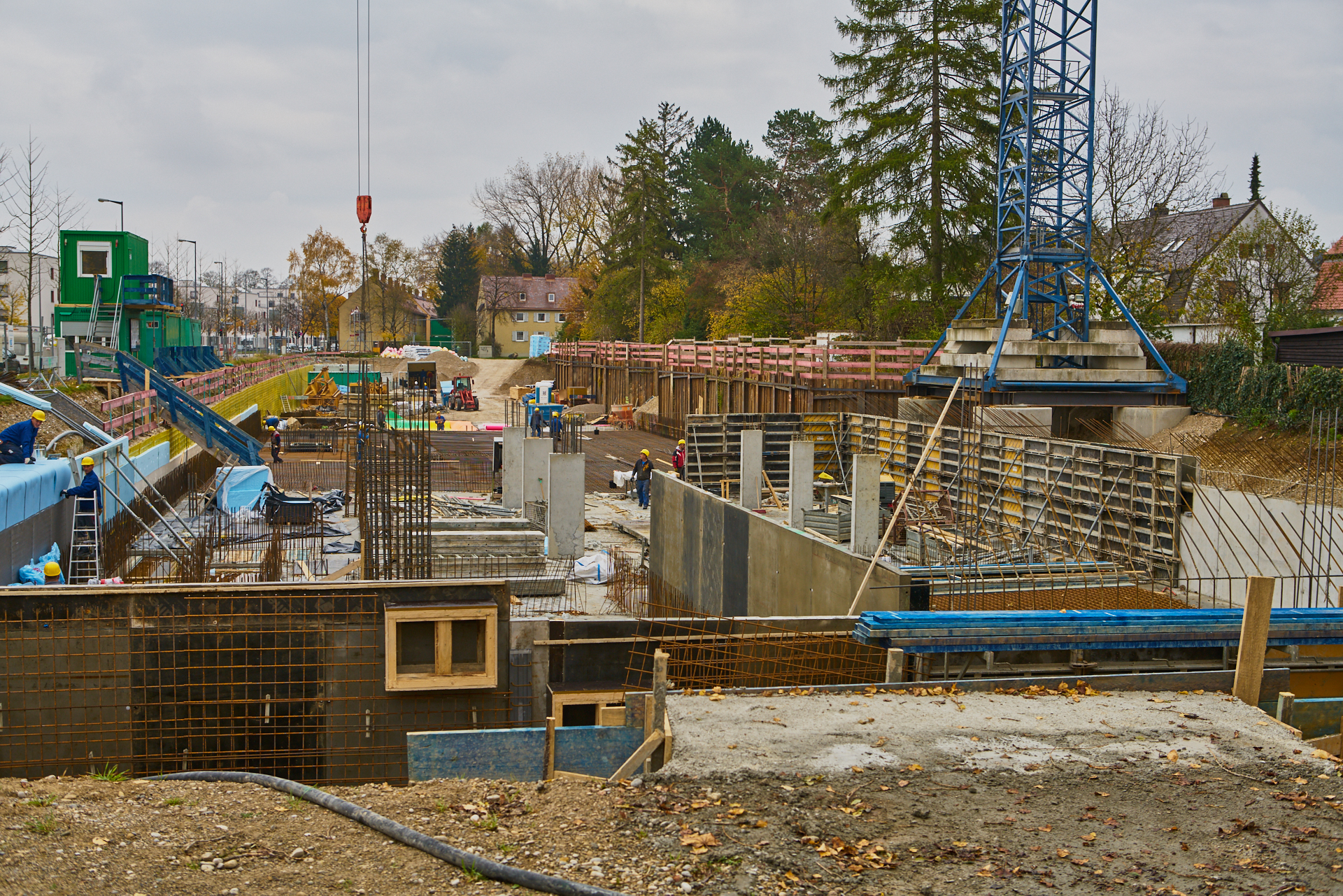 Baustelle Maikäfersiedlung in Neuperlach 03.11.2017 Photographer: Gelbmann