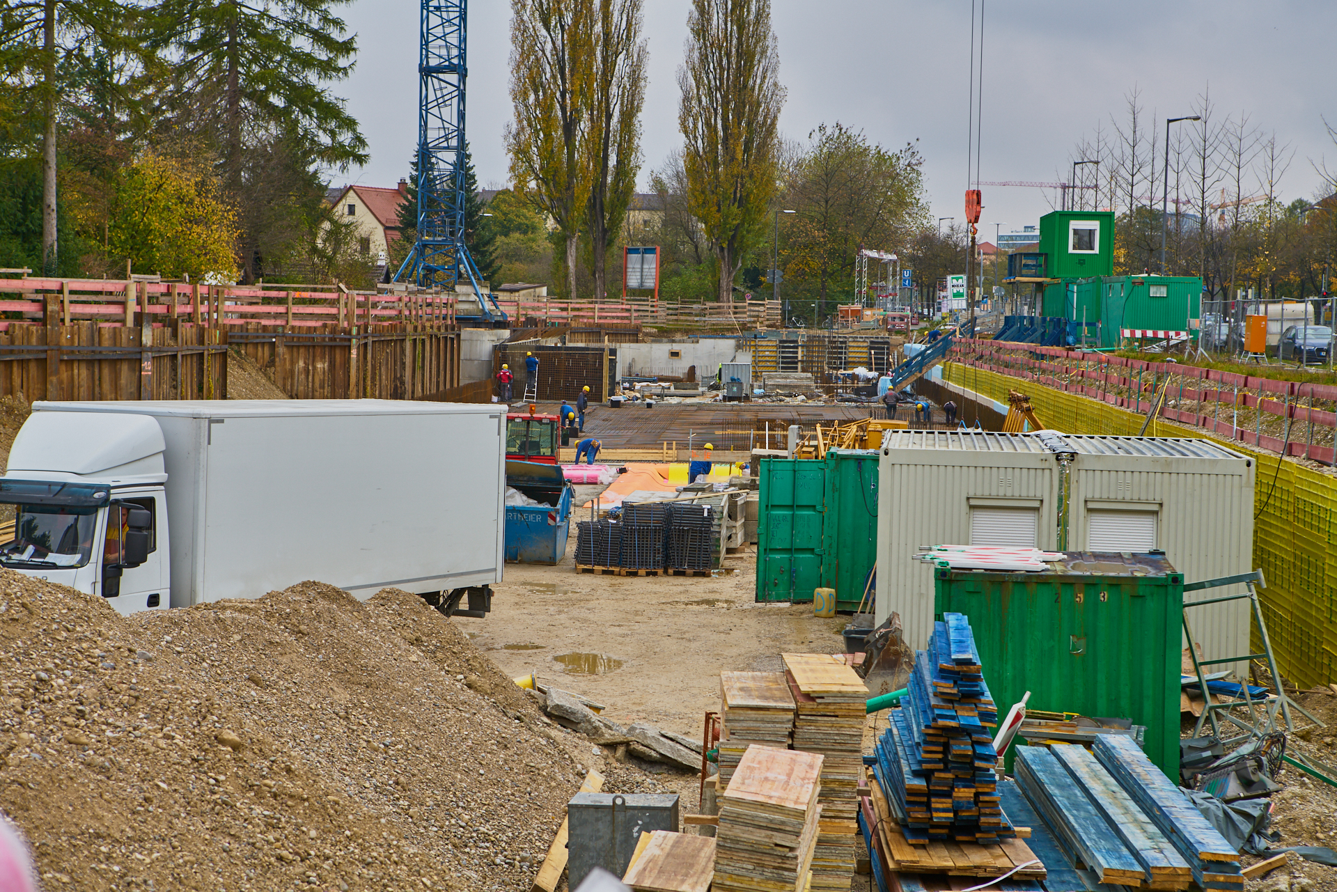 Baustelle Maikäfersiedlung in Neuperlach 03.11.2017 Photographer: Gelbmann
