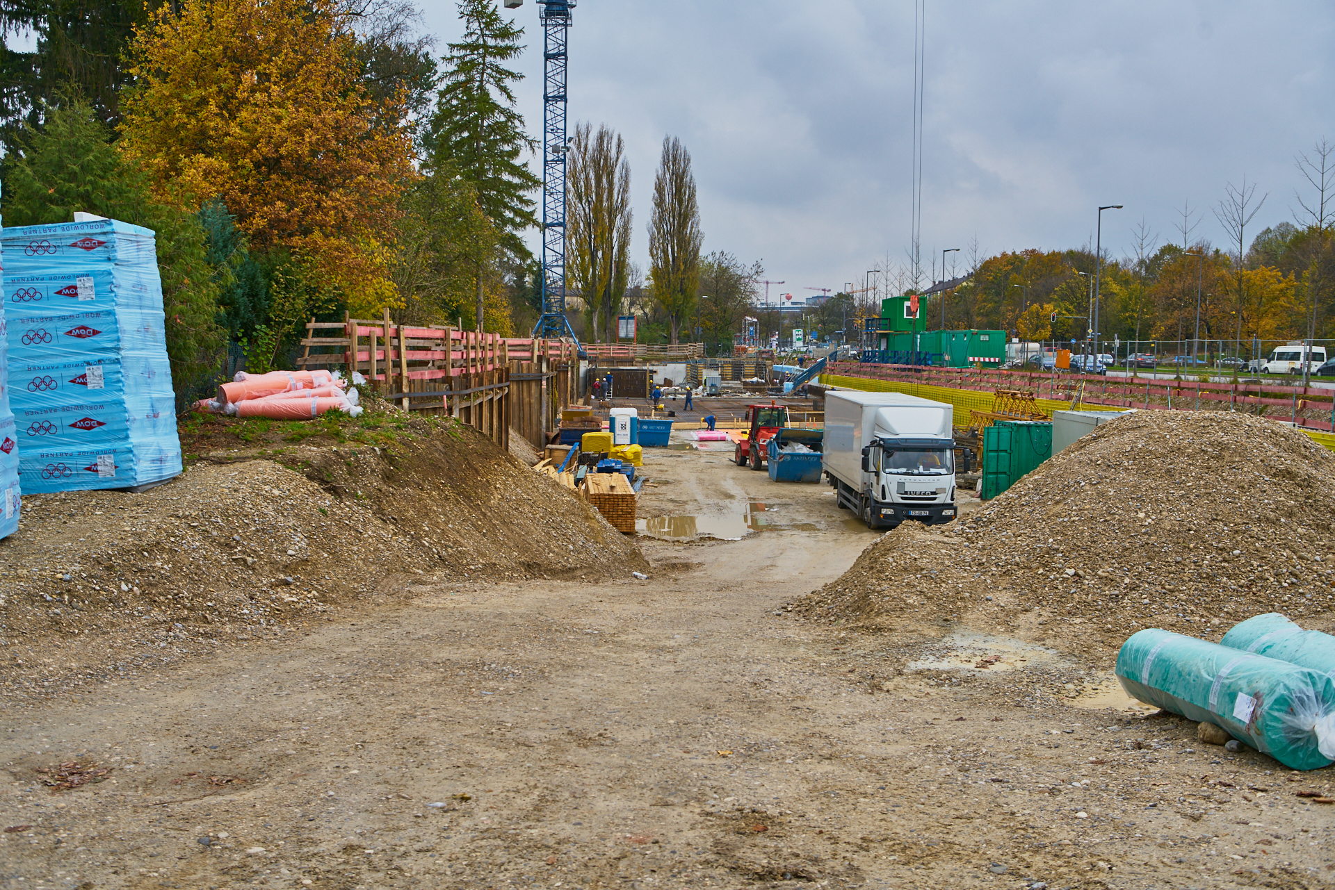 Baustelle Maikäfersiedlung in Neuperlach 03.11.2017 Photographer: Gelbmann