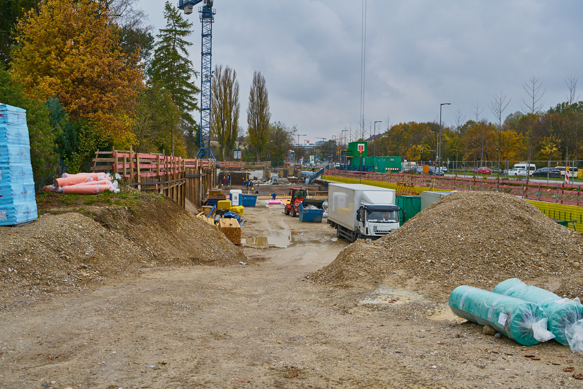 Baustelle Maikäfersiedlung in Neuperlach 03.11.2017 Photographer: Gelbmann