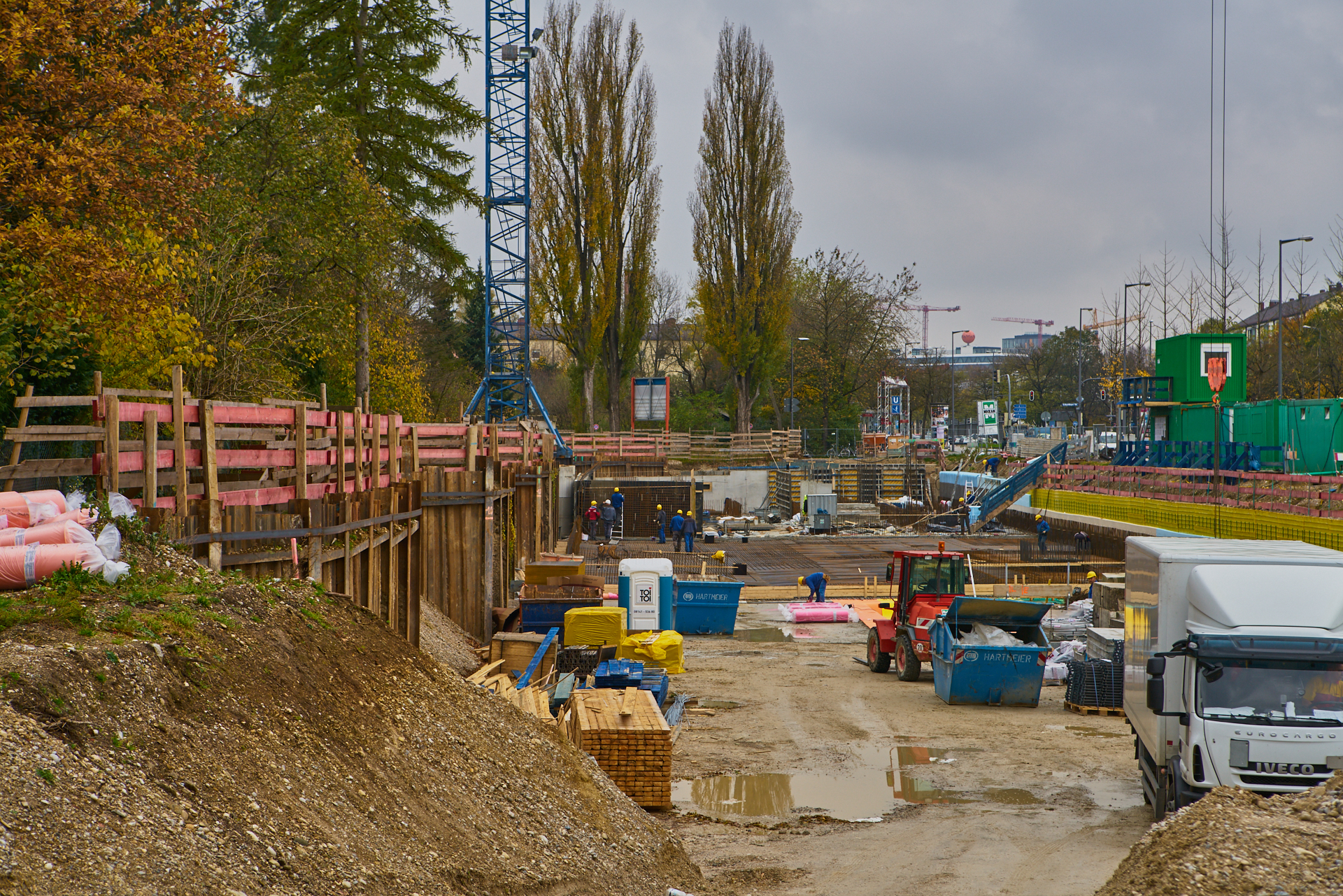 Baustelle Maikäfersiedlung in Neuperlach 03.11.2017 Photographer: Gelbmann