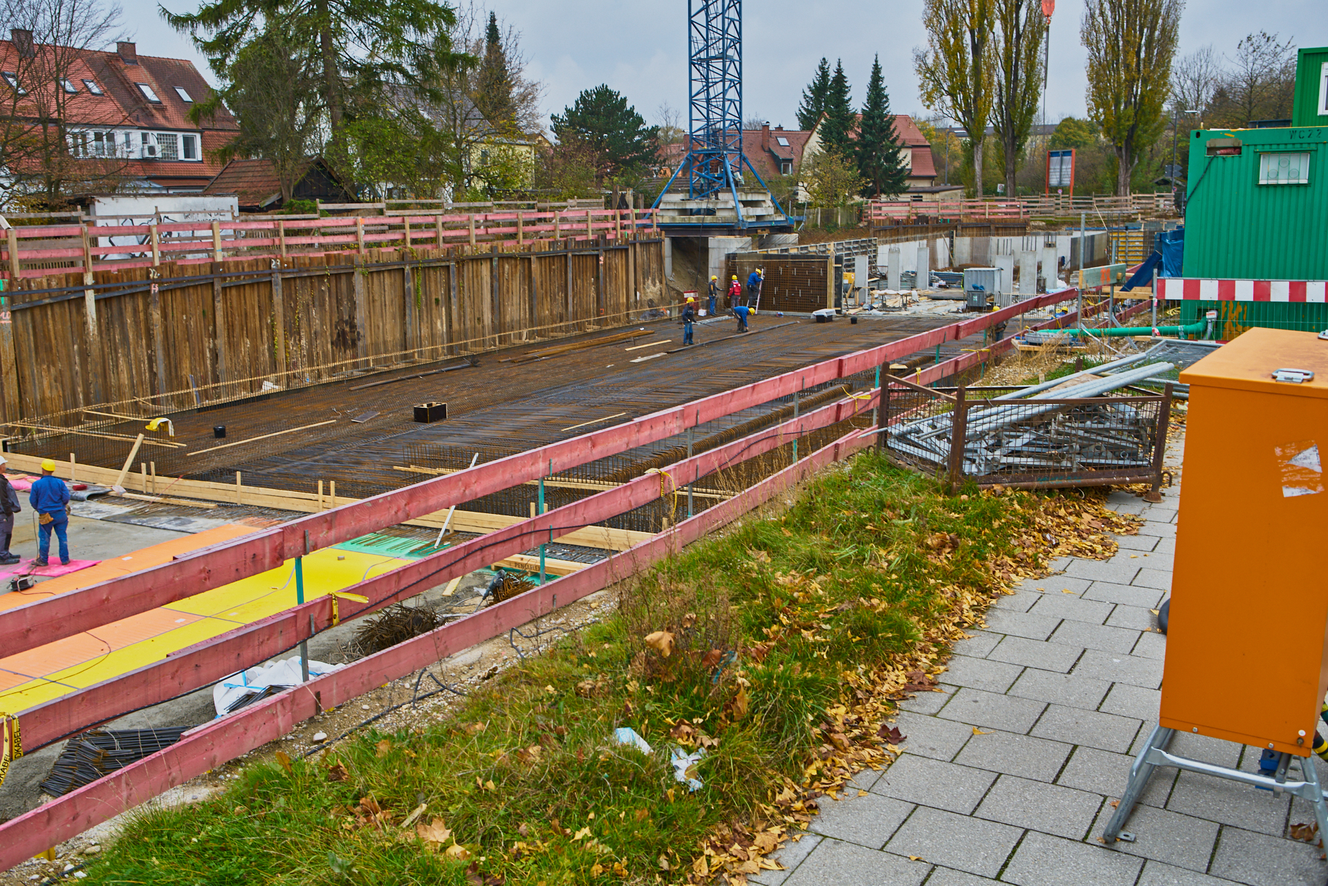 Baustelle Maikäfersiedlung in Neuperlach 03.11.2017 Photographer: Gelbmann