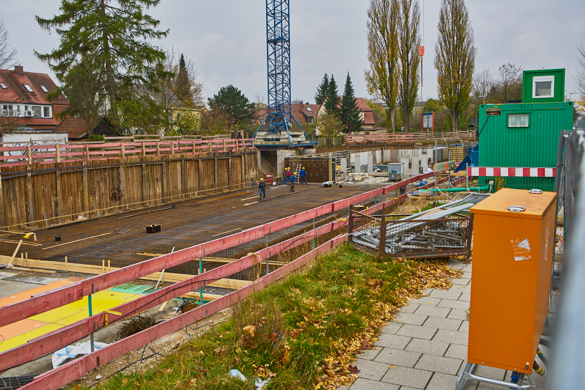 Baustelle Maikäfersiedlung in Neuperlach 03.11.2017 Photographer: Gelbmann