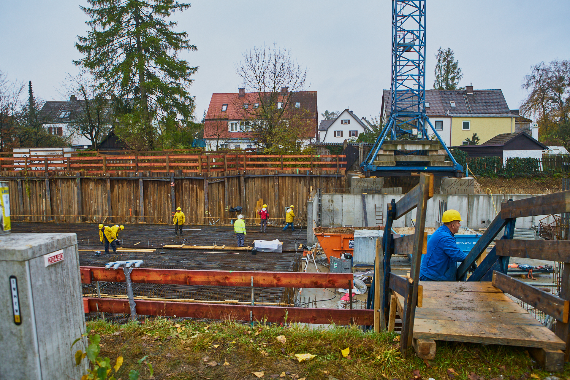Baustelle Maikäfersiedlung in Neuperlach 06.11.2017 Photographer: Gelbmann