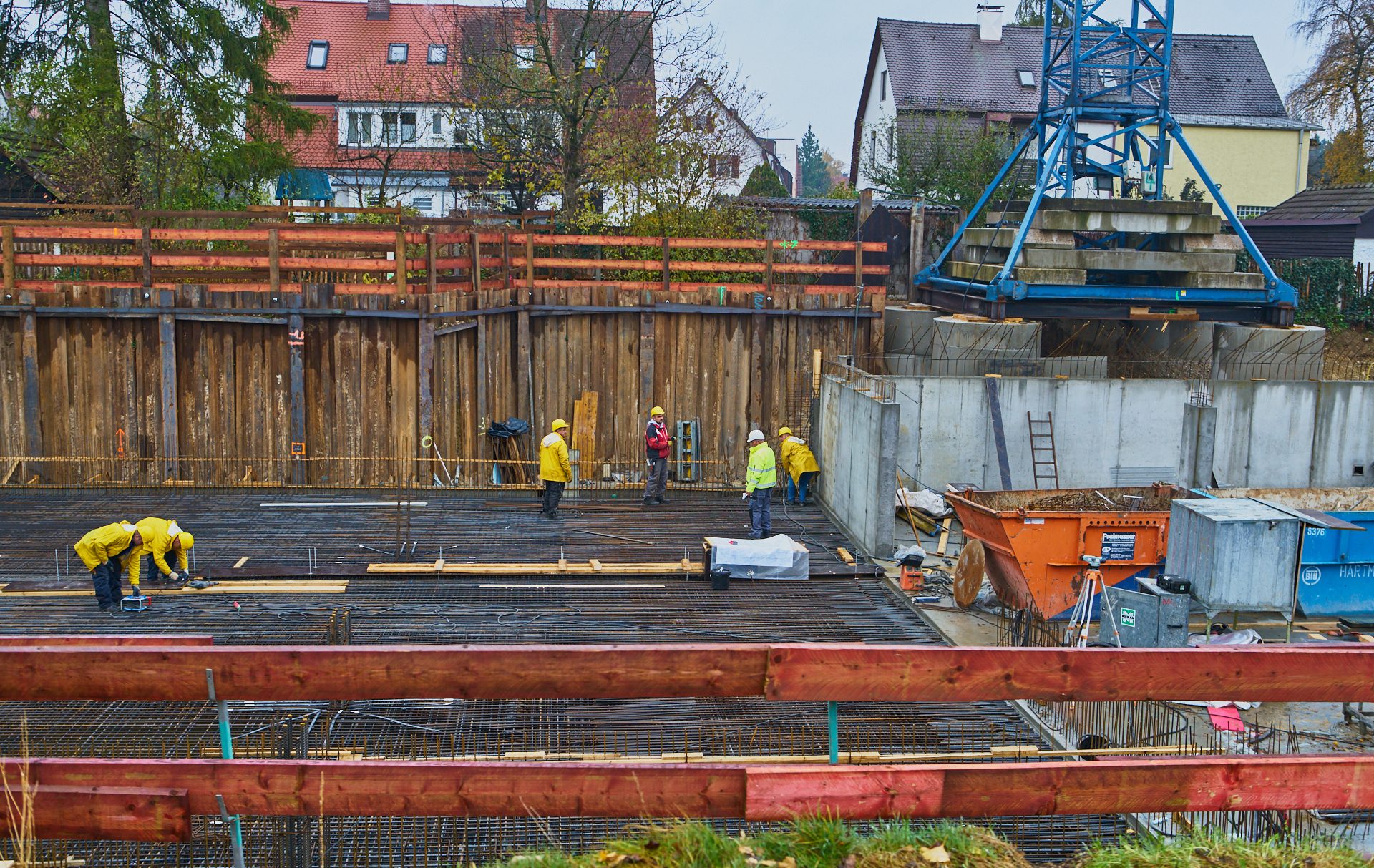 Baustelle Maikäfersiedlung in Neuperlach 06.11.2017 Photographer: Gelbmann