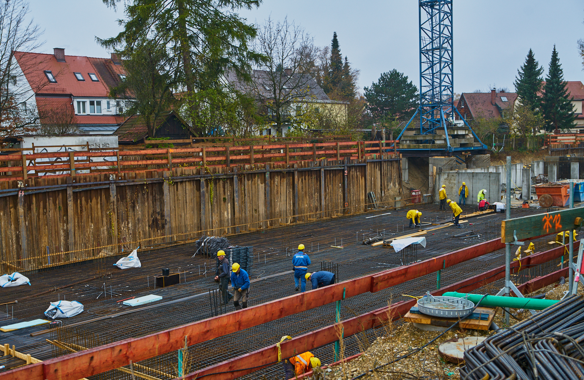 Baustelle Maikäfersiedlung in Neuperlach 06.11.2017 Photographer: Gelbmann
