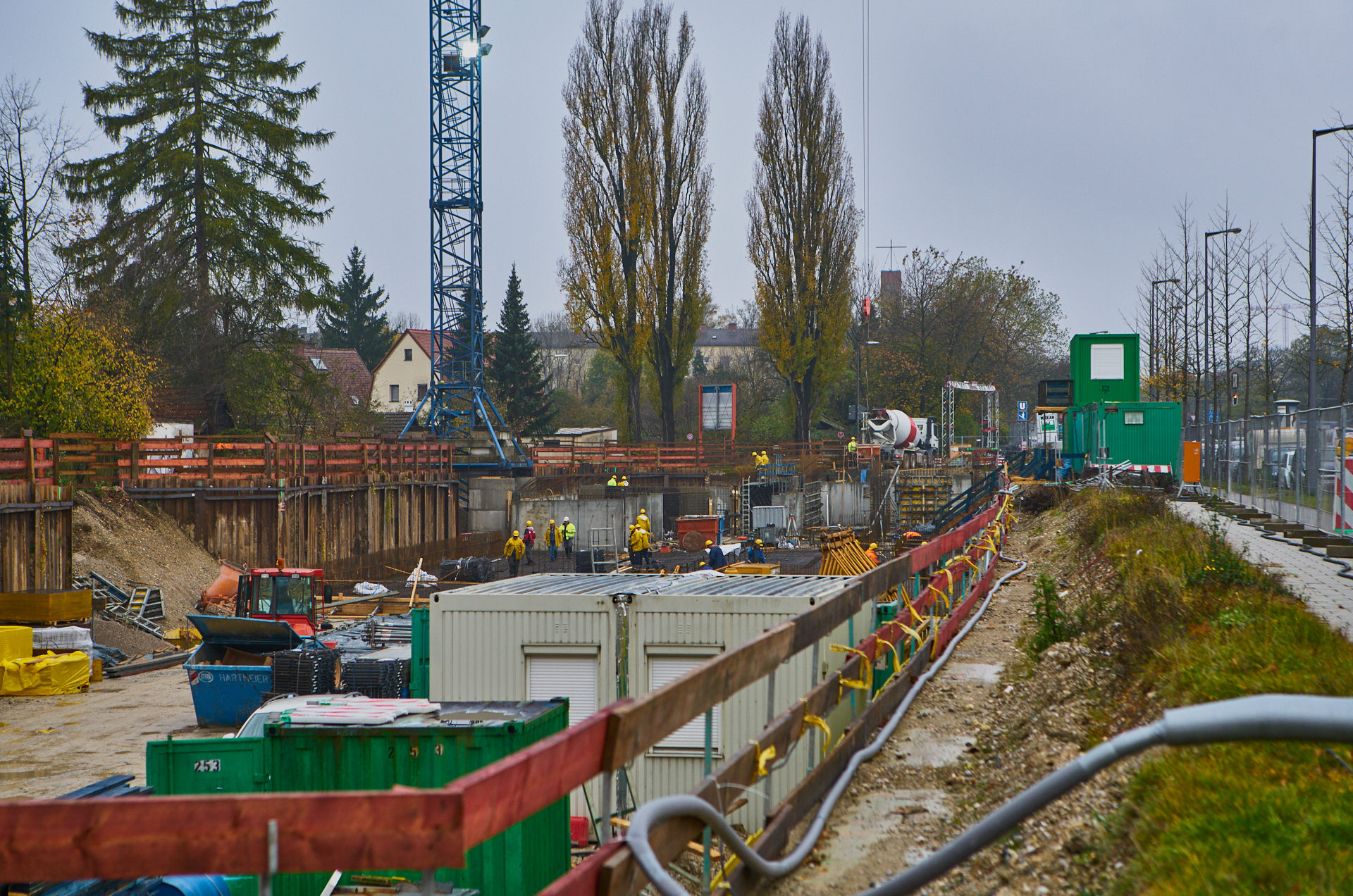 Baustelle Maikäfersiedlung in Neuperlach 06.11.2017 Photographer: Gelbmann