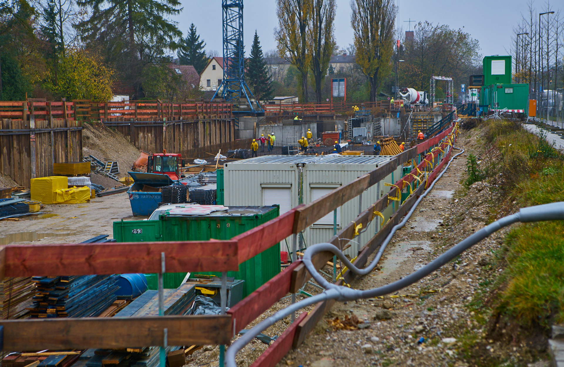 Baustelle Maikäfersiedlung in Neuperlach 06.11.2017 Photographer: Gelbmann