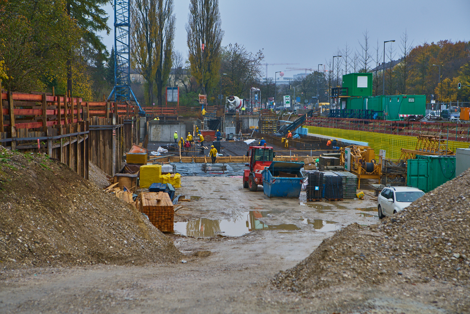 Baustelle Maikäfersiedlung in Neuperlach 06.11.2017 Photographer: Gelbmann