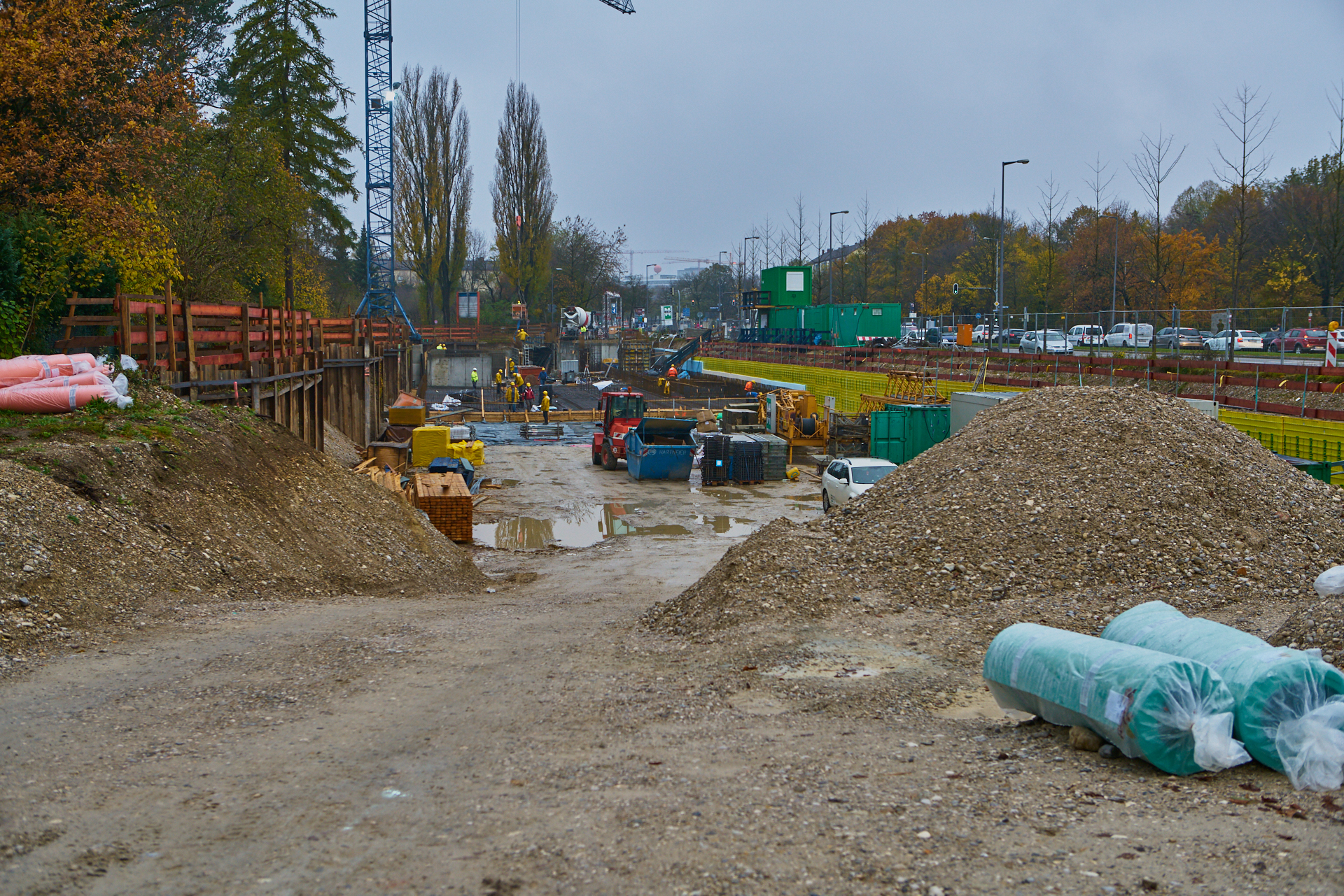 Baustelle Maikäfersiedlung in Neuperlach 06.11.2017 Photographer: Gelbmann