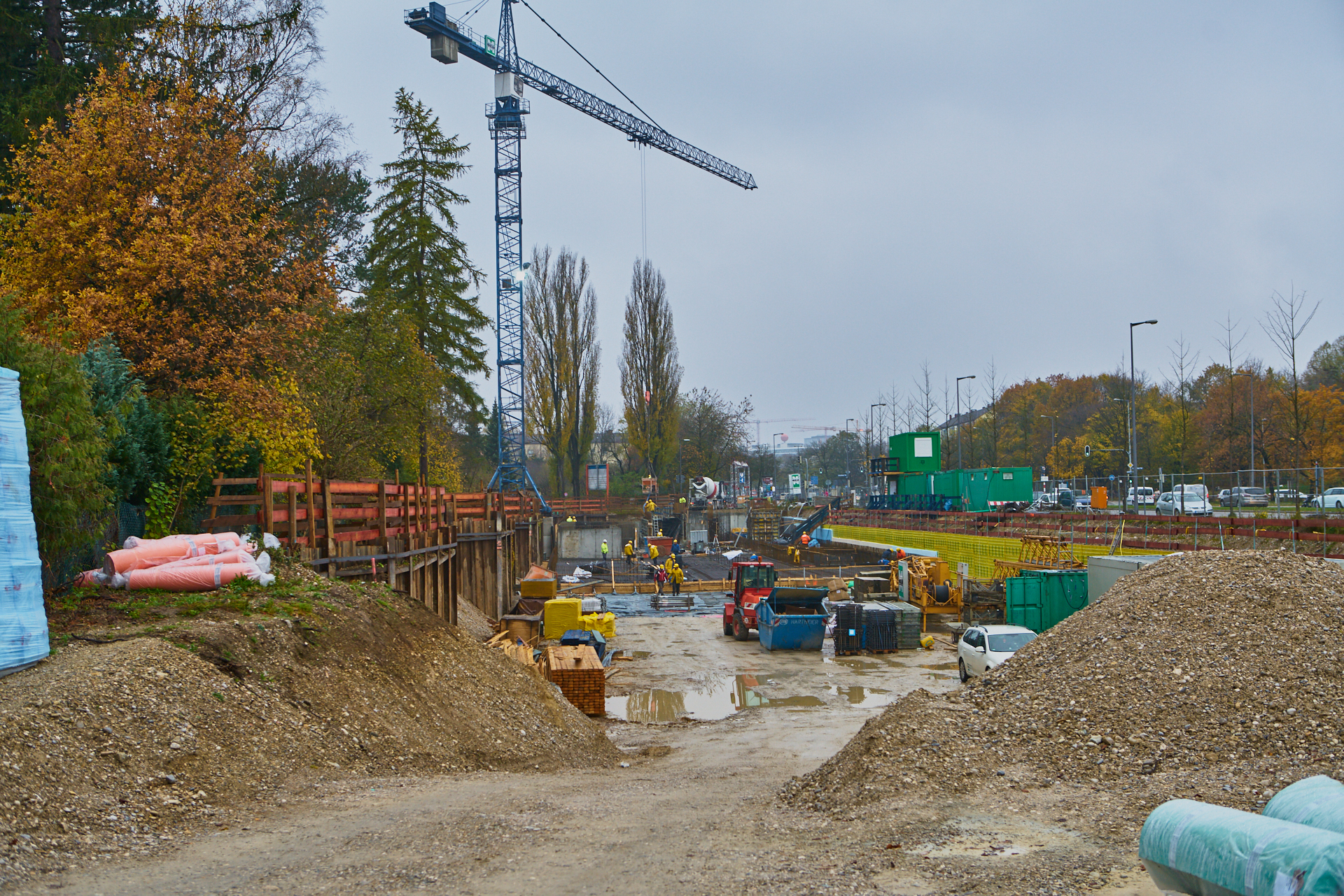 Baustelle Maikäfersiedlung in Neuperlach 06.11.2017 Photographer: Gelbmann