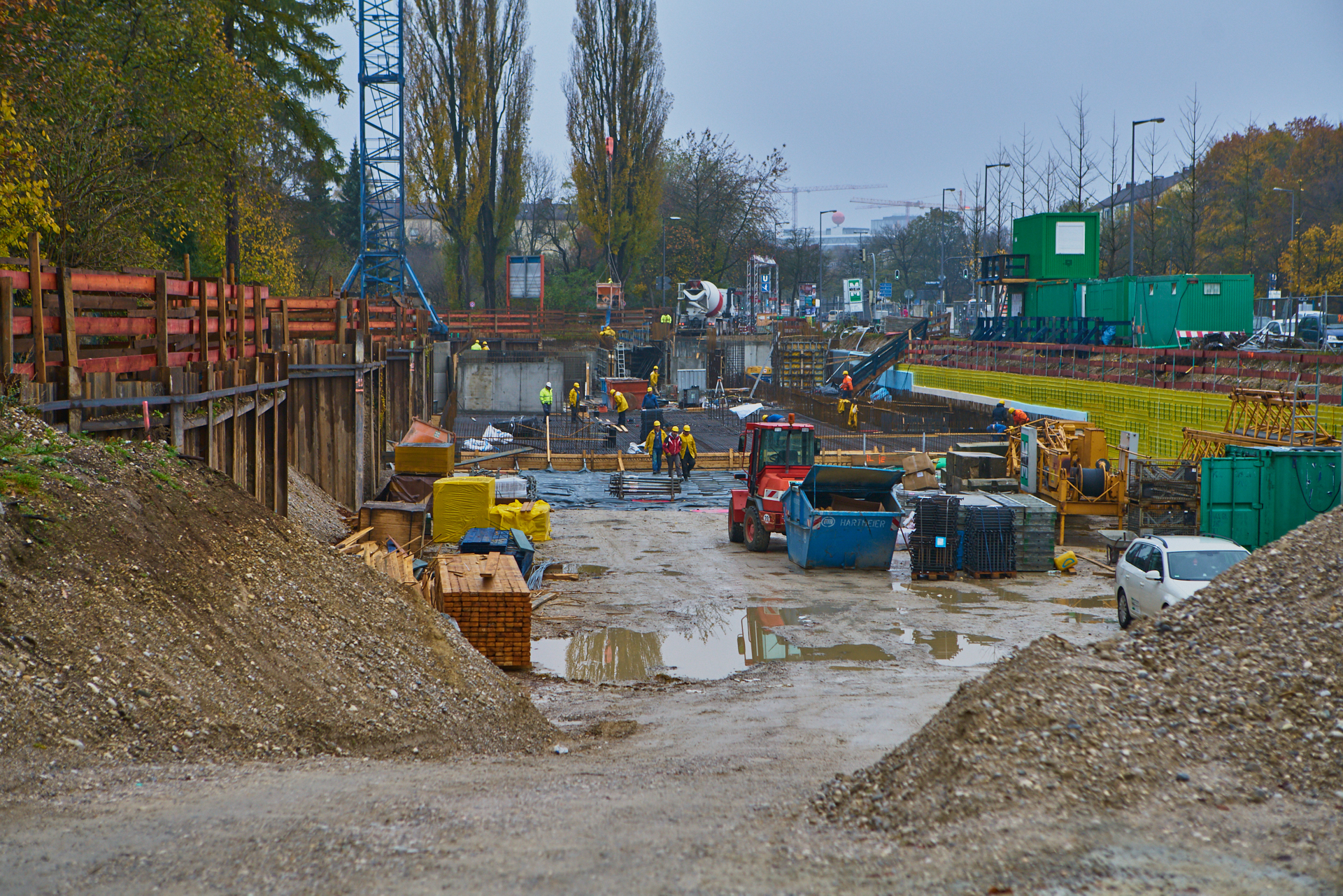 Baustelle Maikäfersiedlung in Neuperlach 06.11.2017 Photographer: Gelbmann