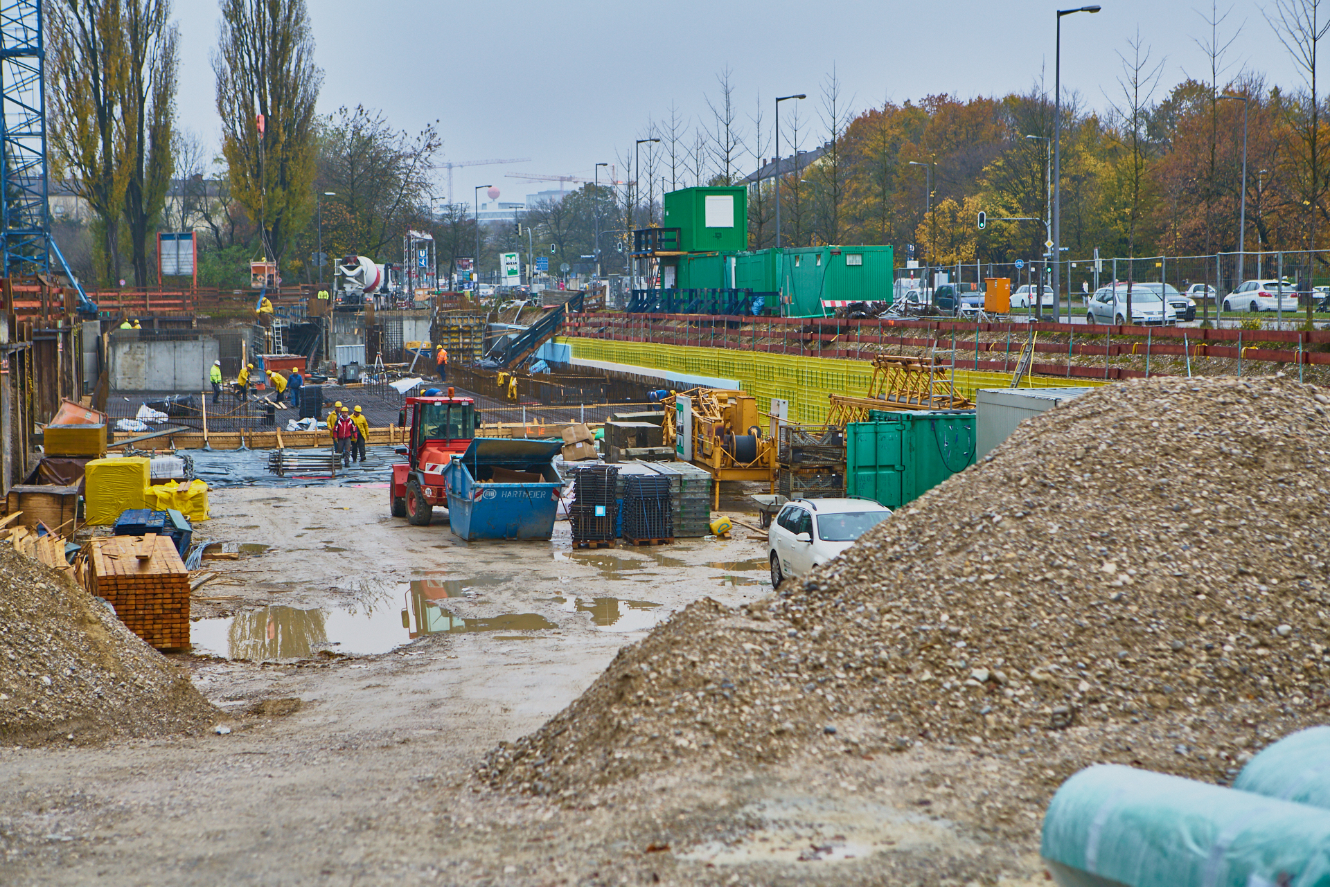 Baustelle Maikäfersiedlung in Neuperlach 06.11.2017 Photographer: Gelbmann