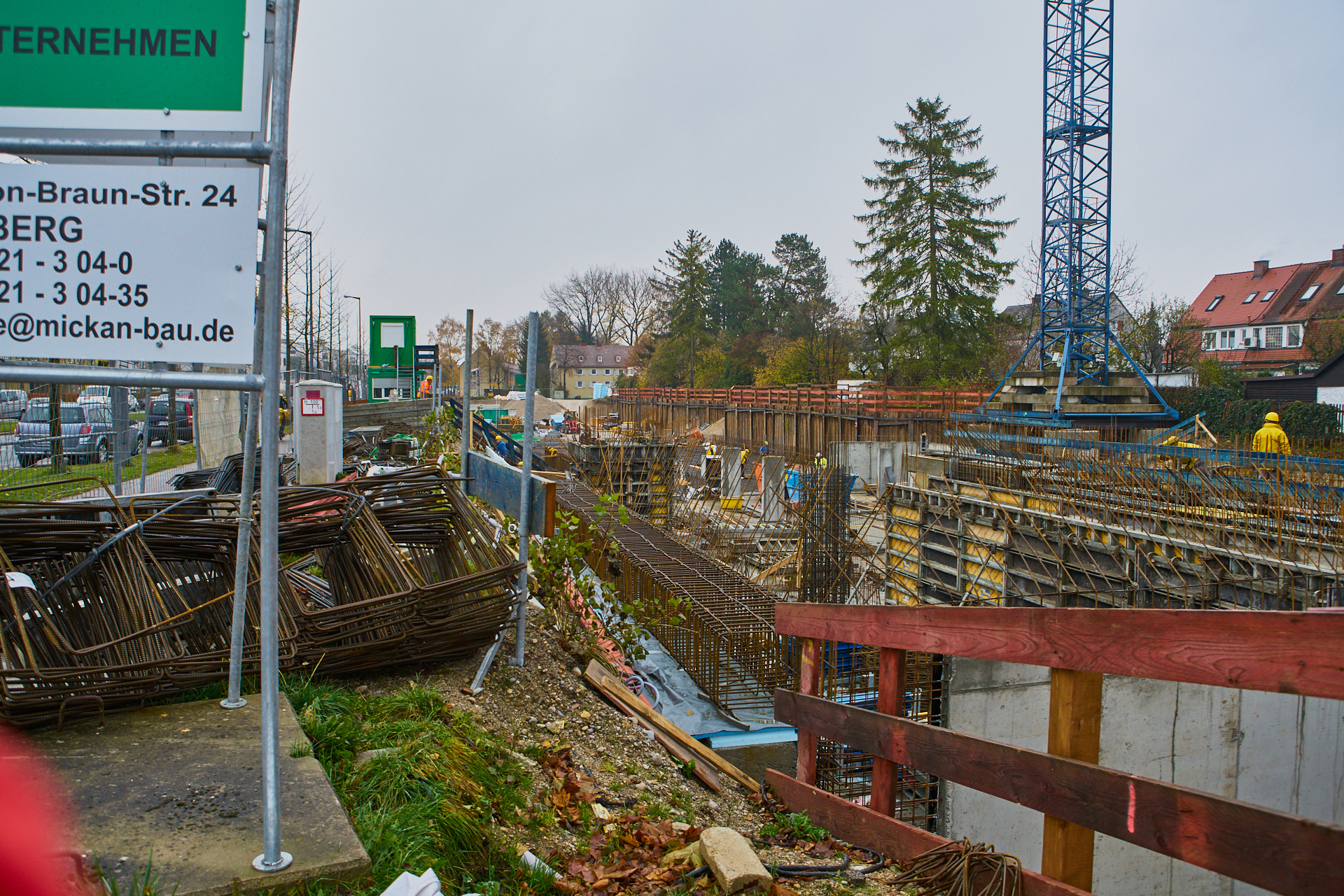 Baustelle Maikäfersiedlung in Neuperlach 06.11.2017 Photographer: Gelbmann