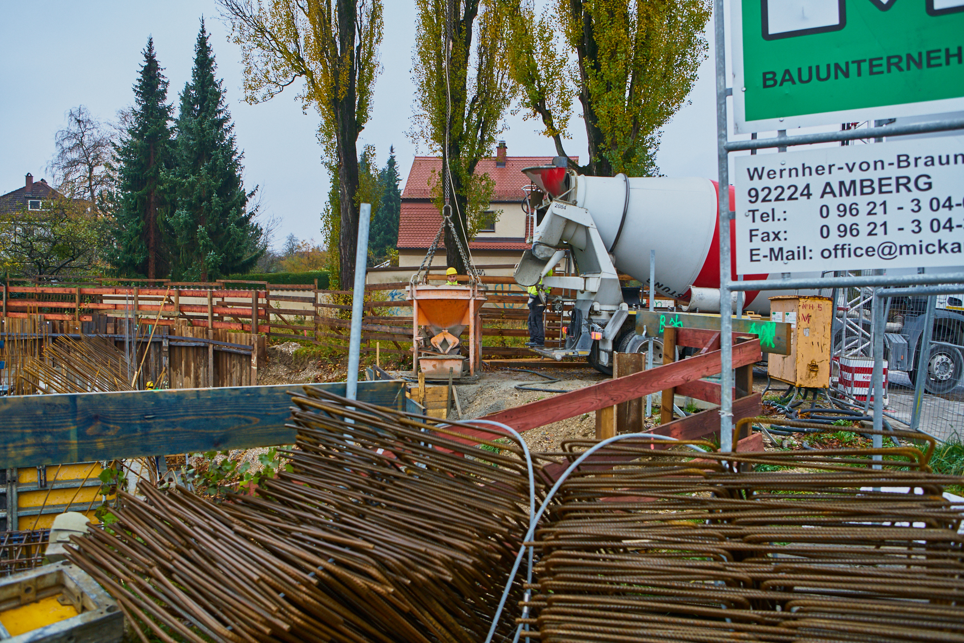 Baustelle Maikäfersiedlung in Neuperlach 06.11.2017 Photographer: Gelbmann
