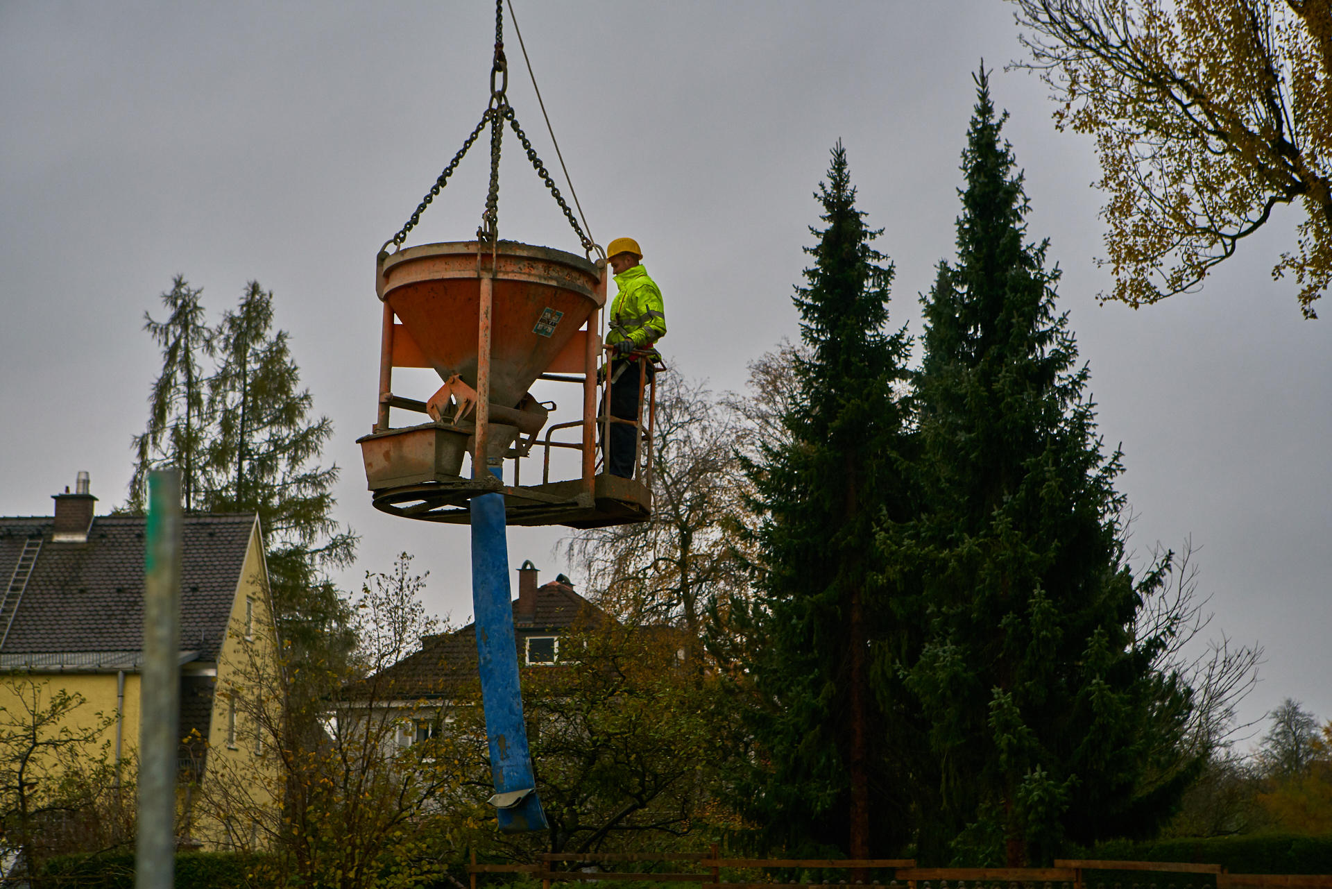 Baustelle Maikäfersiedlung in Neuperlach 06.11.2017 Photographer: Gelbmann