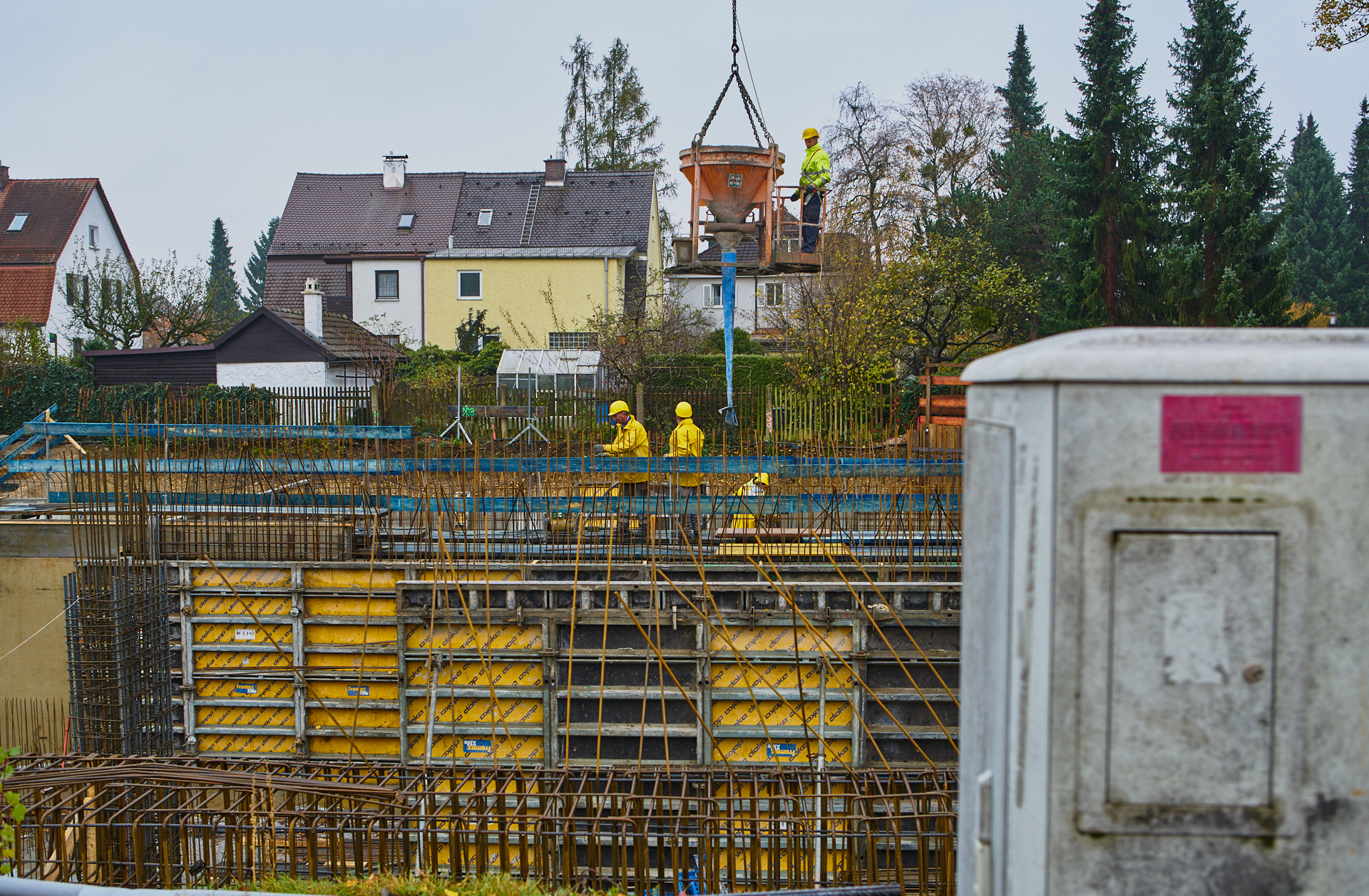 Baustelle Maikäfersiedlung in Neuperlach 06.11.2017 Photographer: Gelbmann