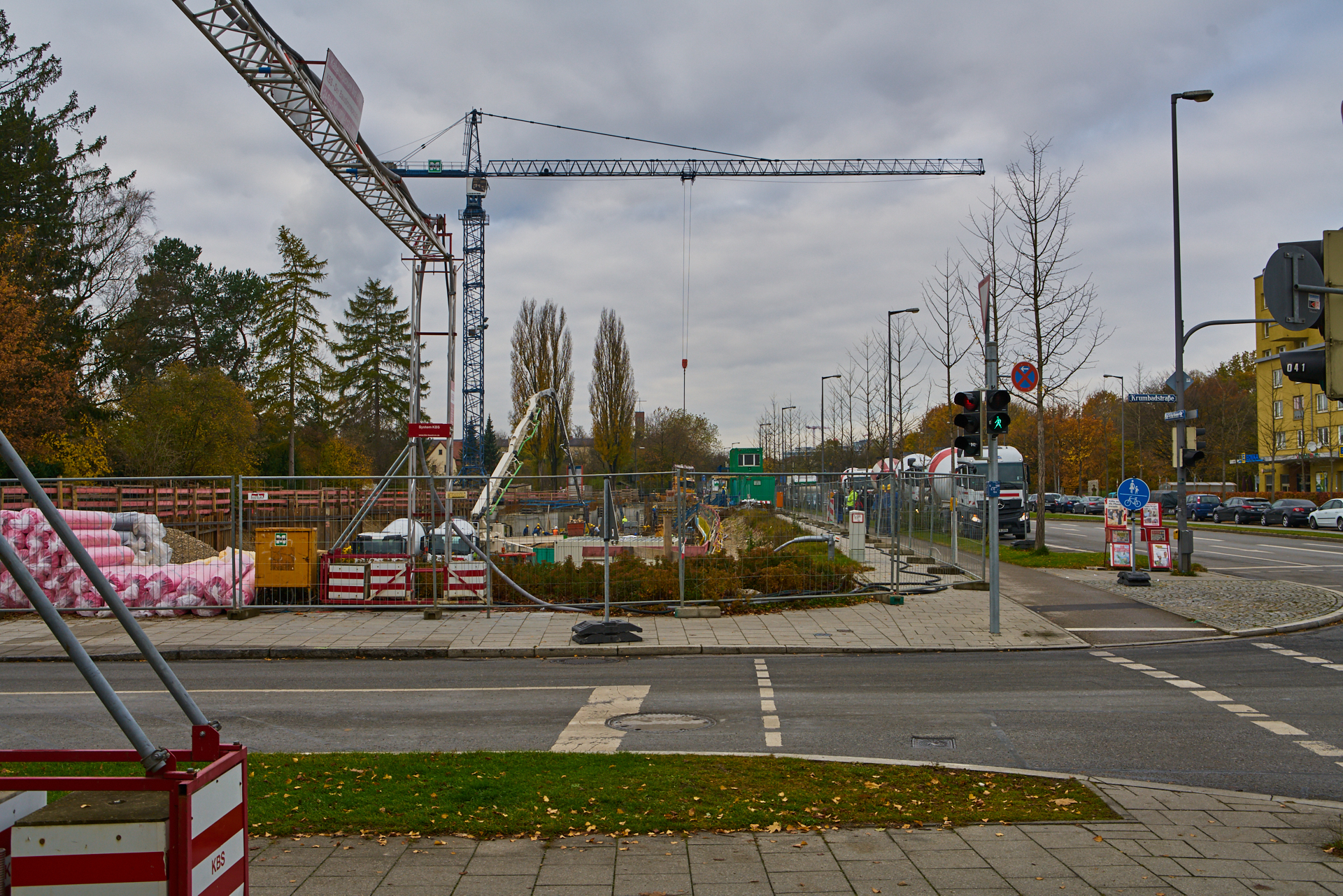 Baustelle Maikäfersiedlung in Neuperlach 09.11.2017 Photographer: Gelbmann