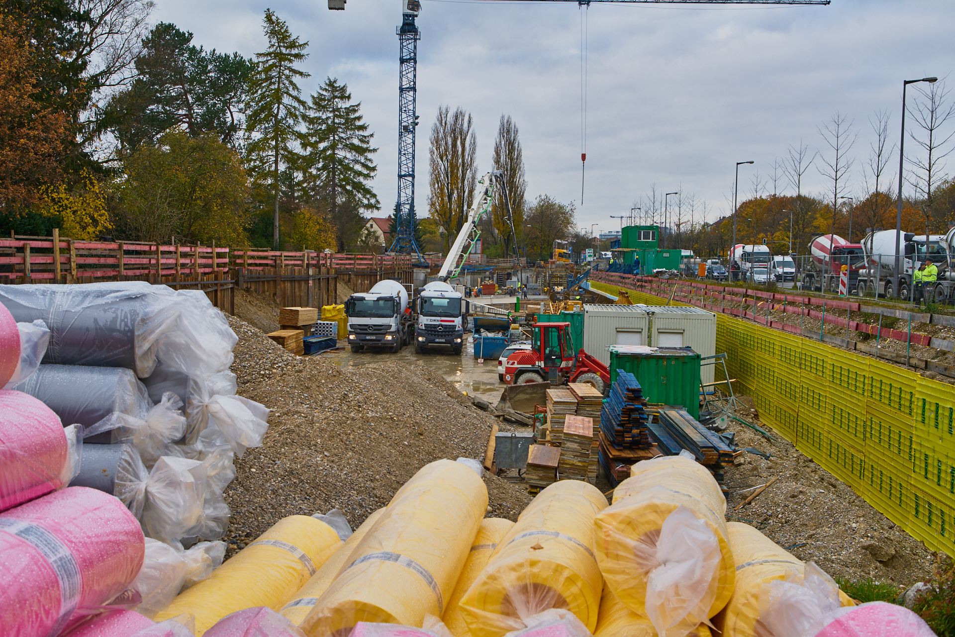 Baustelle Maikäfersiedlung in Neuperlach 09.11.2017 Photographer: Gelbmann