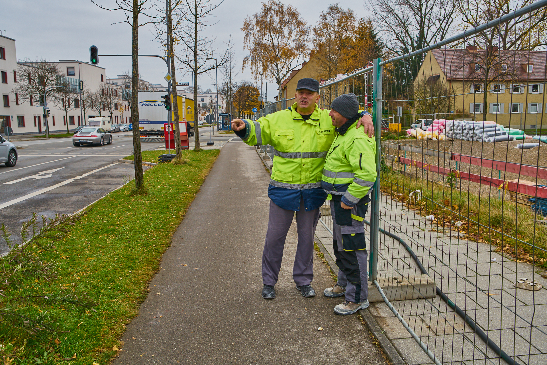 Baustelle Maikäfersiedlung in Neuperlach 09.11.2017 Photographer: Gelbmann