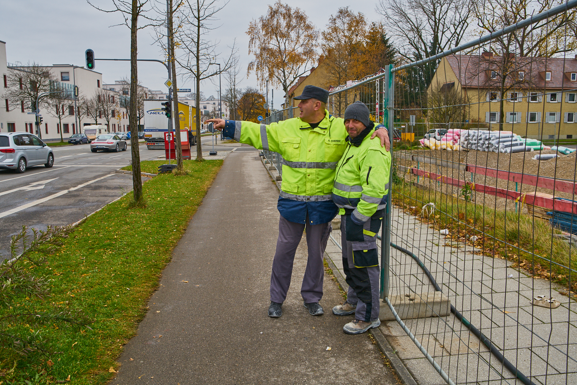 Baustelle Maikäfersiedlung in Neuperlach 09.11.2017 Photographer: Gelbmann