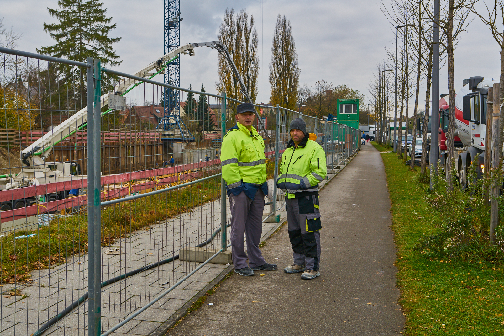 Baustelle Maikäfersiedlung in Neuperlach 09.11.2017 Photographer: Gelbmann
